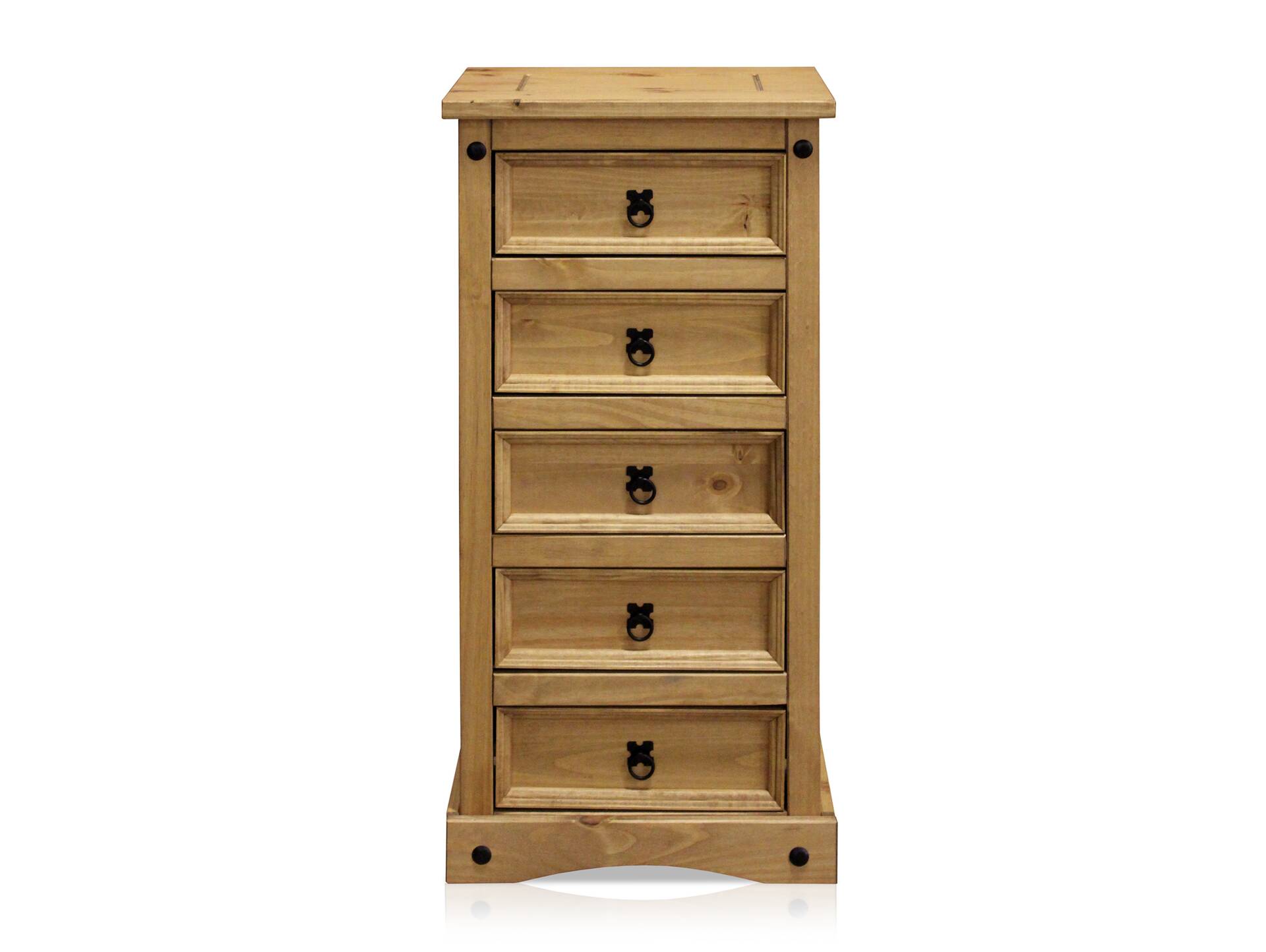 CORTON Kommode 5 SK, Material Massivholz, Kiefer honigfarbig gewachst 