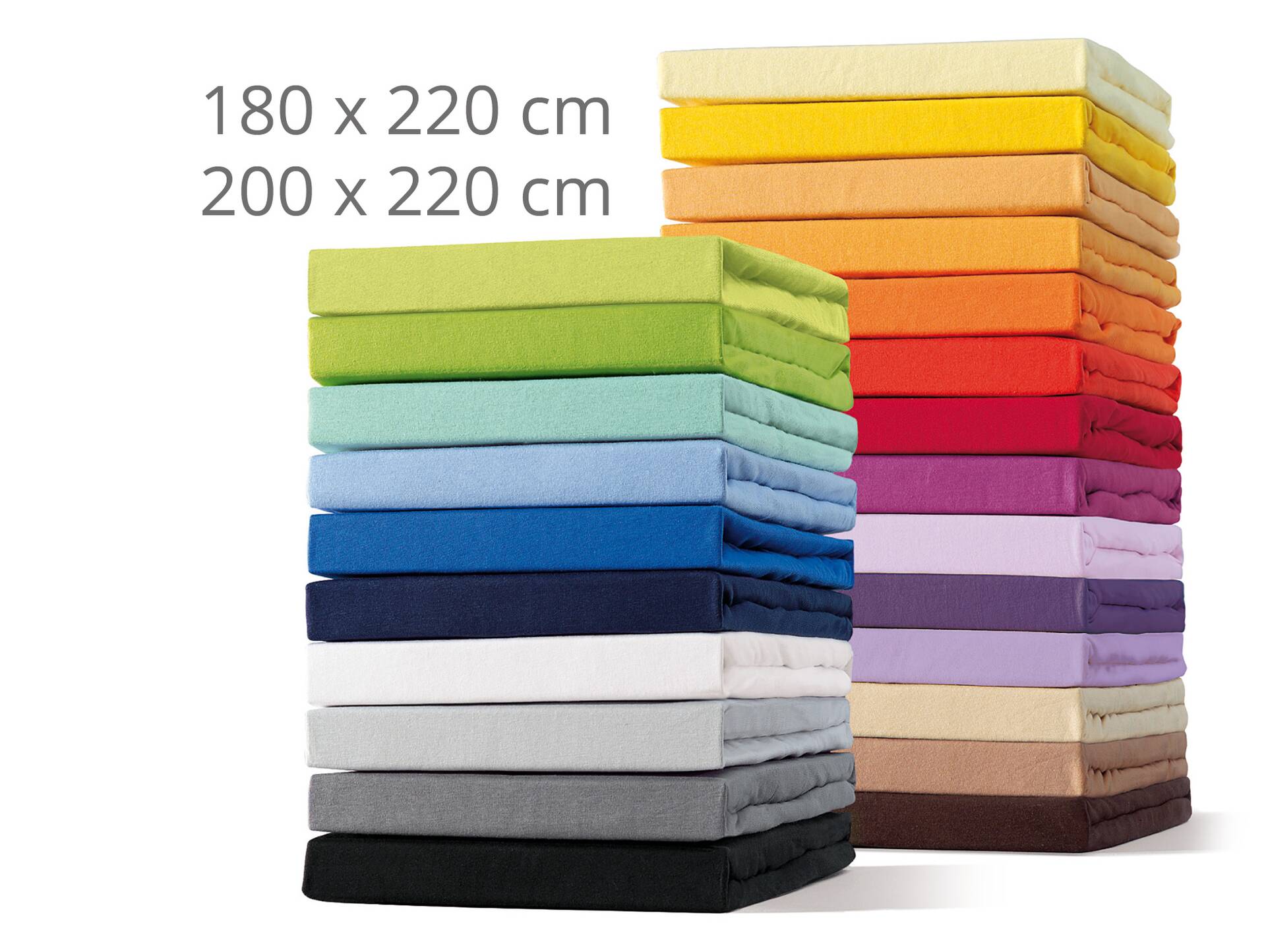 Janine Design Spannbetttuch Aus Jersey – Weiches Elastic-Bettlaken In Olivgrün, Für Matratzen Bis 35 Cm Höhe