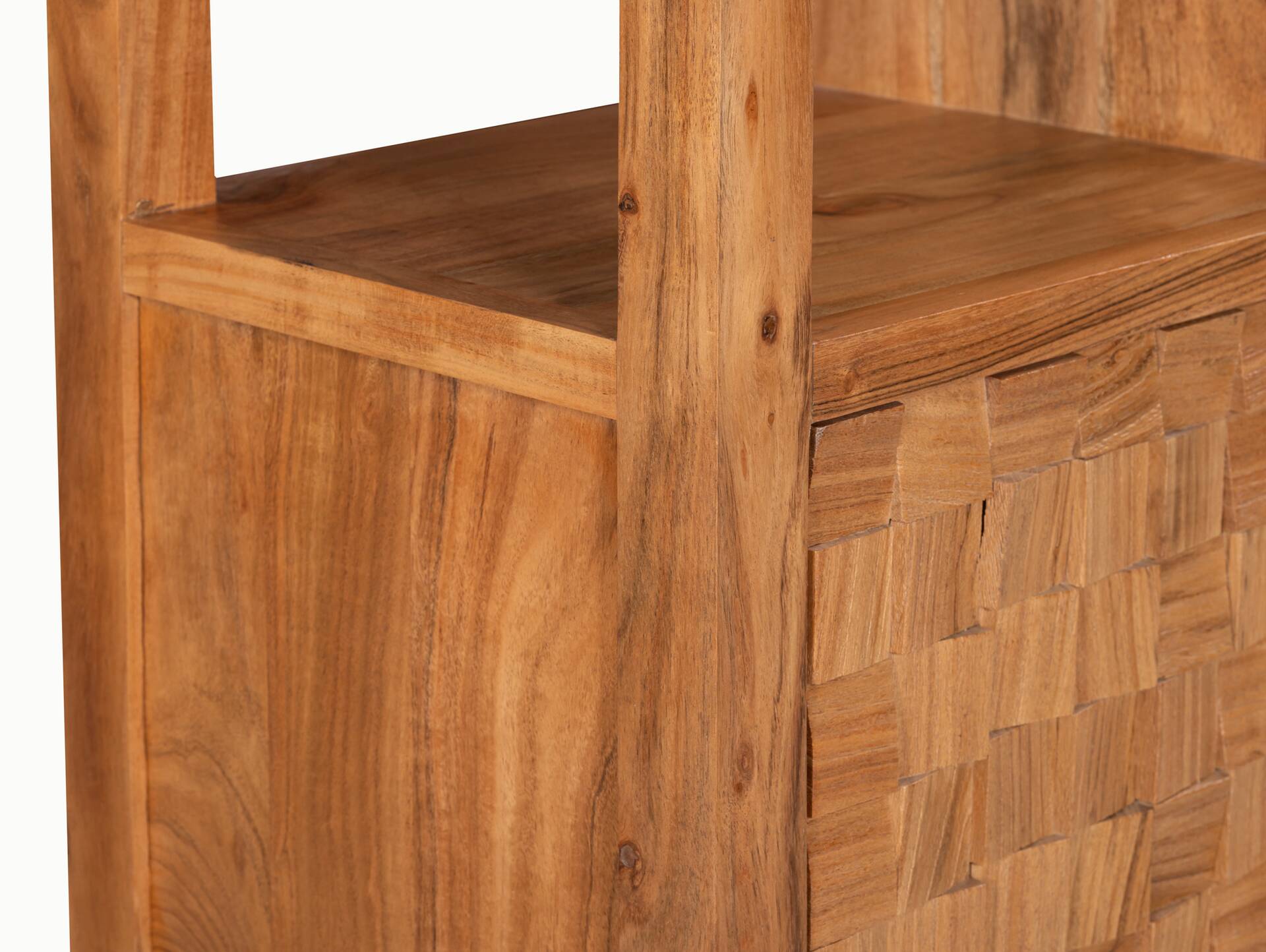 KAIRO Regal, Material Massivholz, Akazie massiv honigfarben 