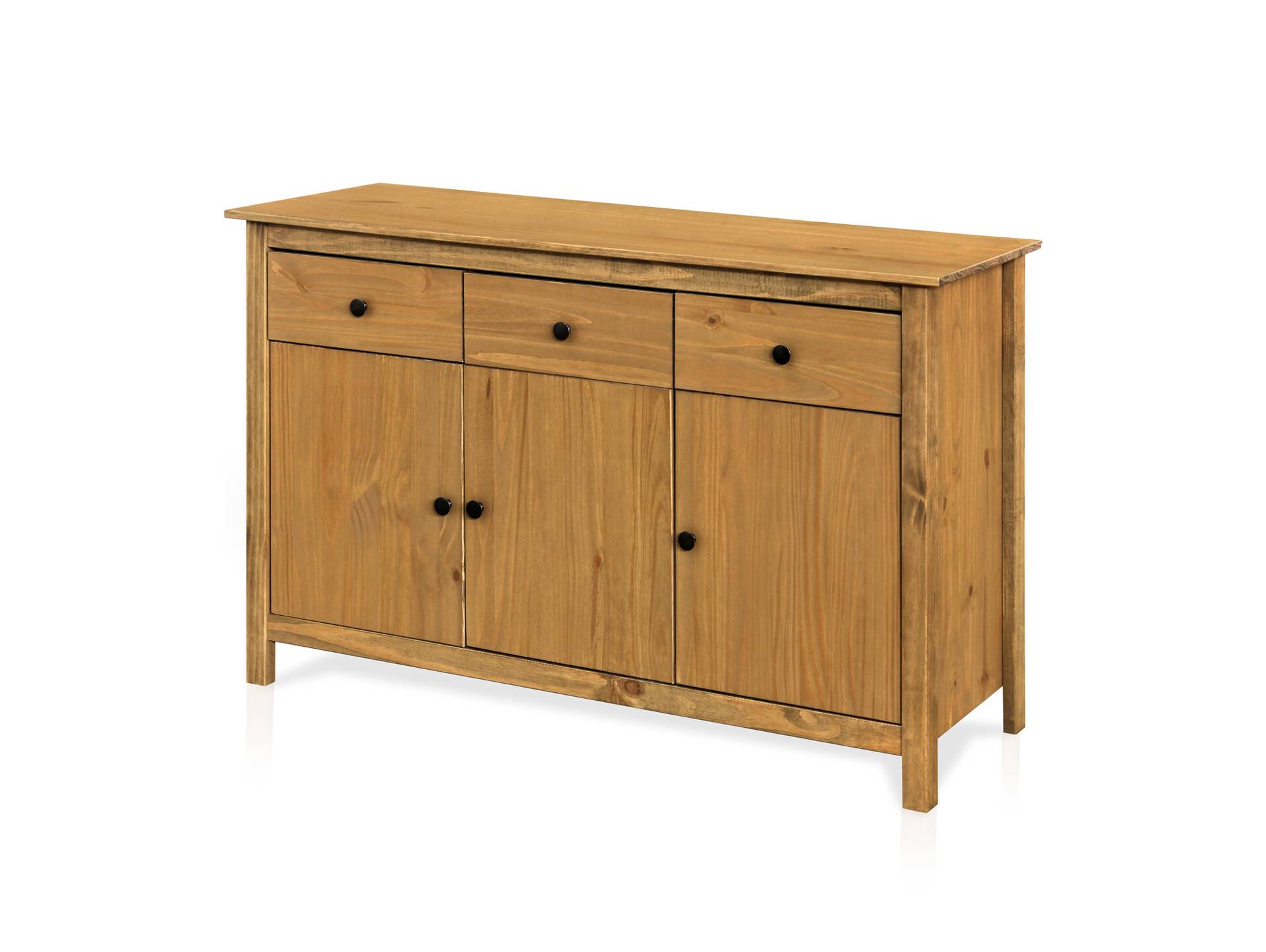 TOBINO Sideboard, Material Massivholz, Kiefer gewachst 