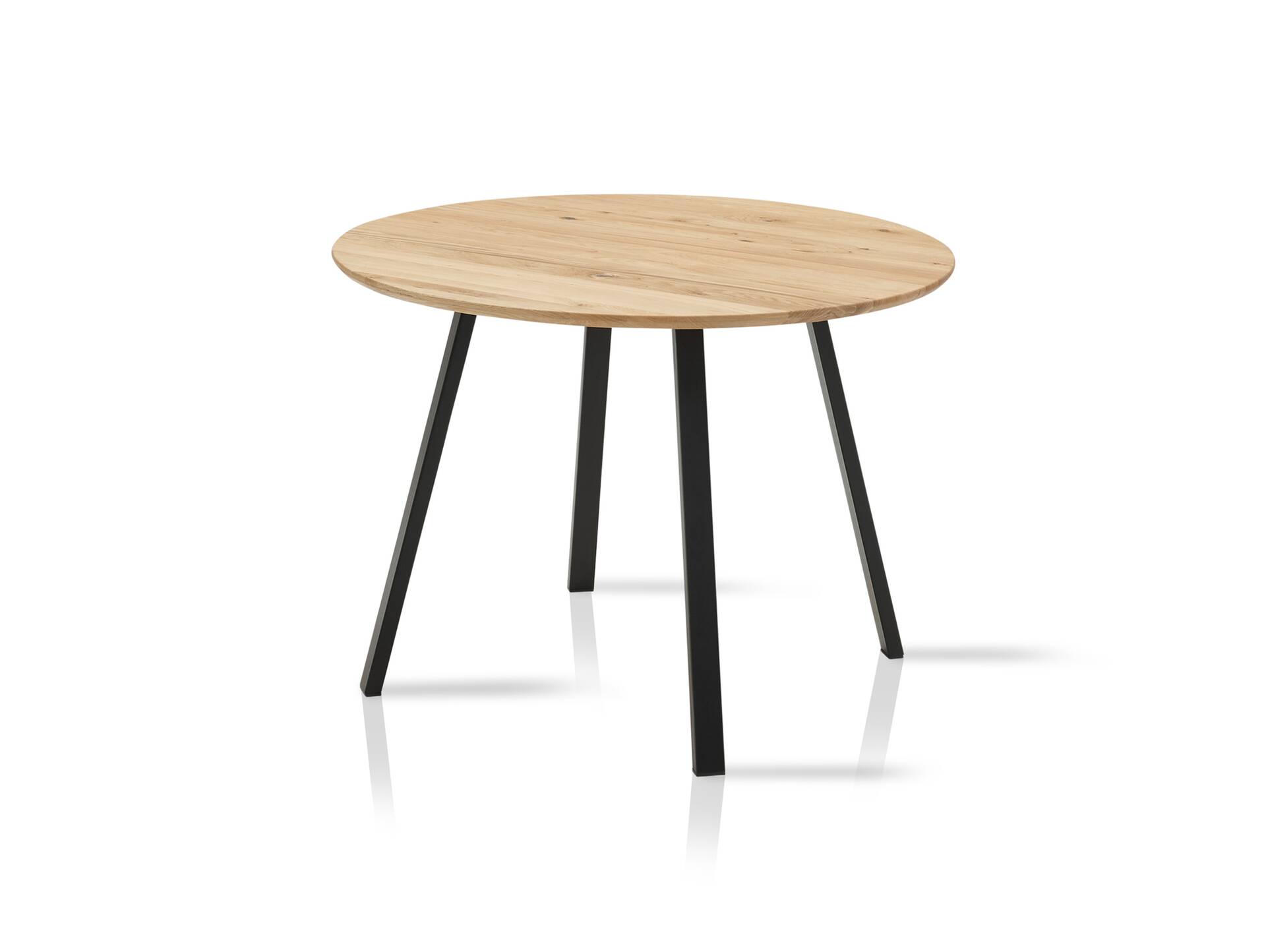 NILSON Esstisch, Material Massivholz, Eiche massiv 