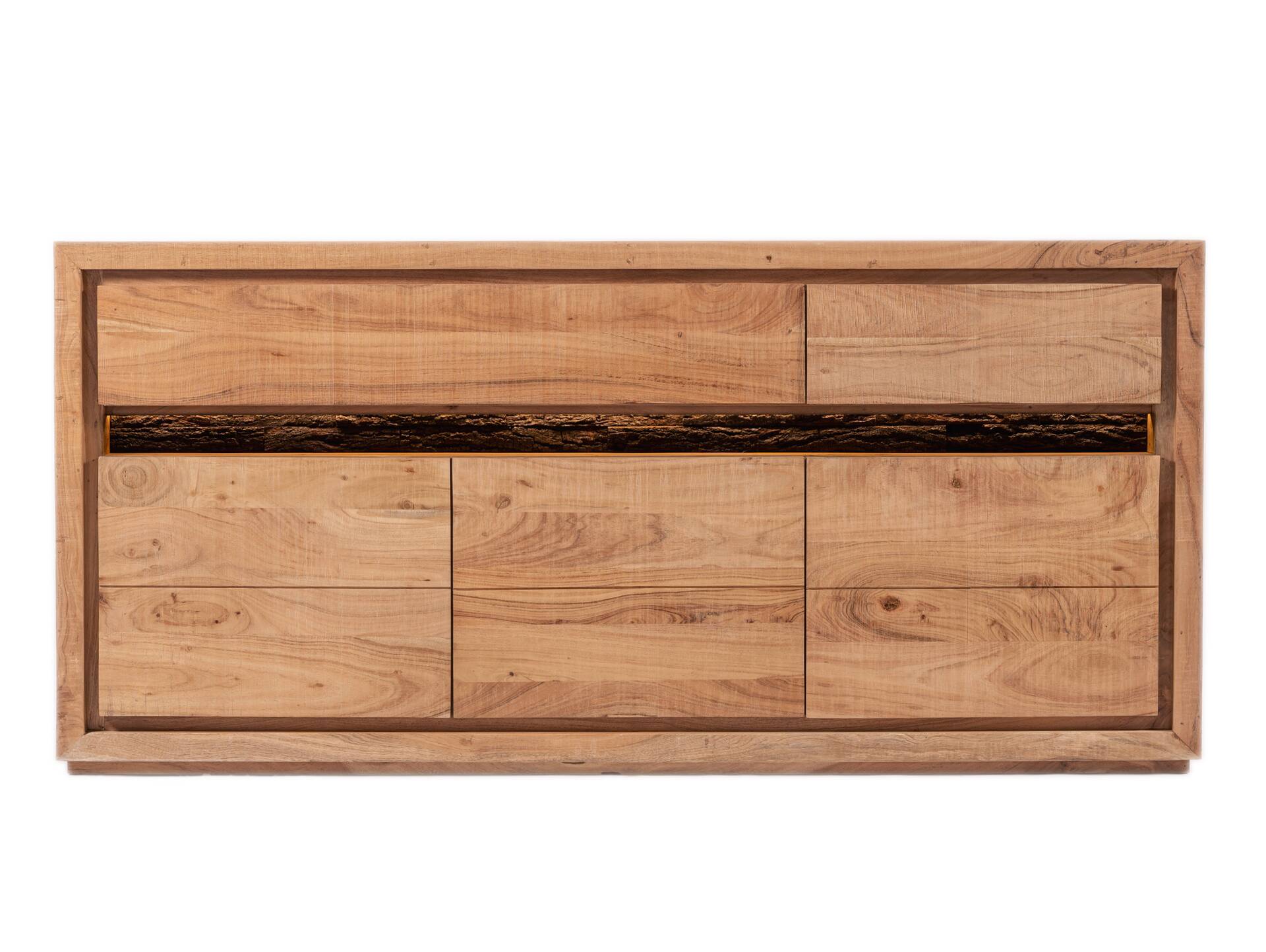 BATTURO Sideboard II, Material Massivholz, Akazie lackiert 