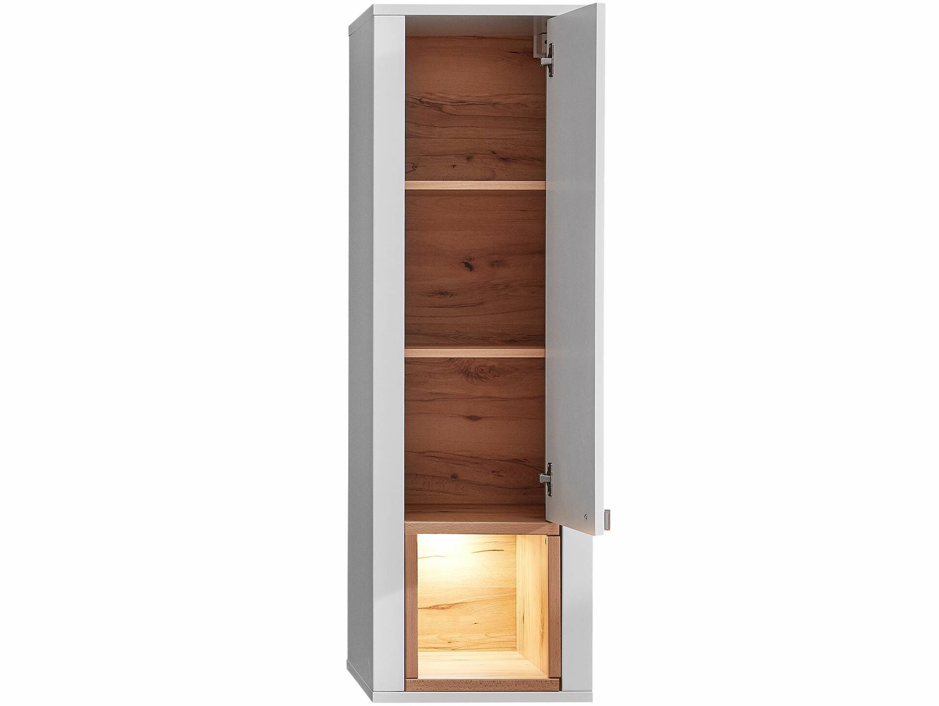 SEVINO Hängeelement I, Material MDF, weiss/wildbuchefarbig 