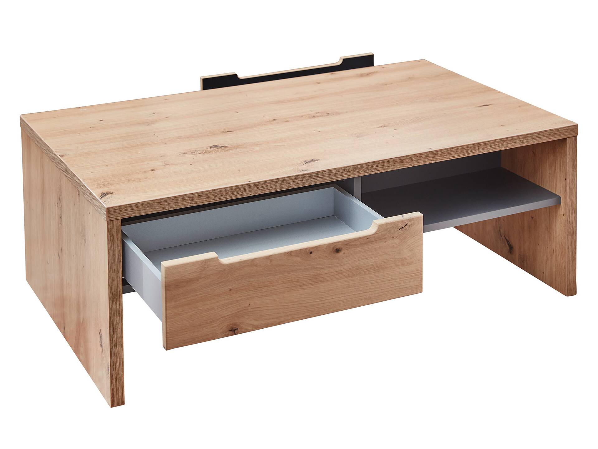MAILAND Couchtisch, Material Dekorspanplatte Artisan eichefarbig / Graphit