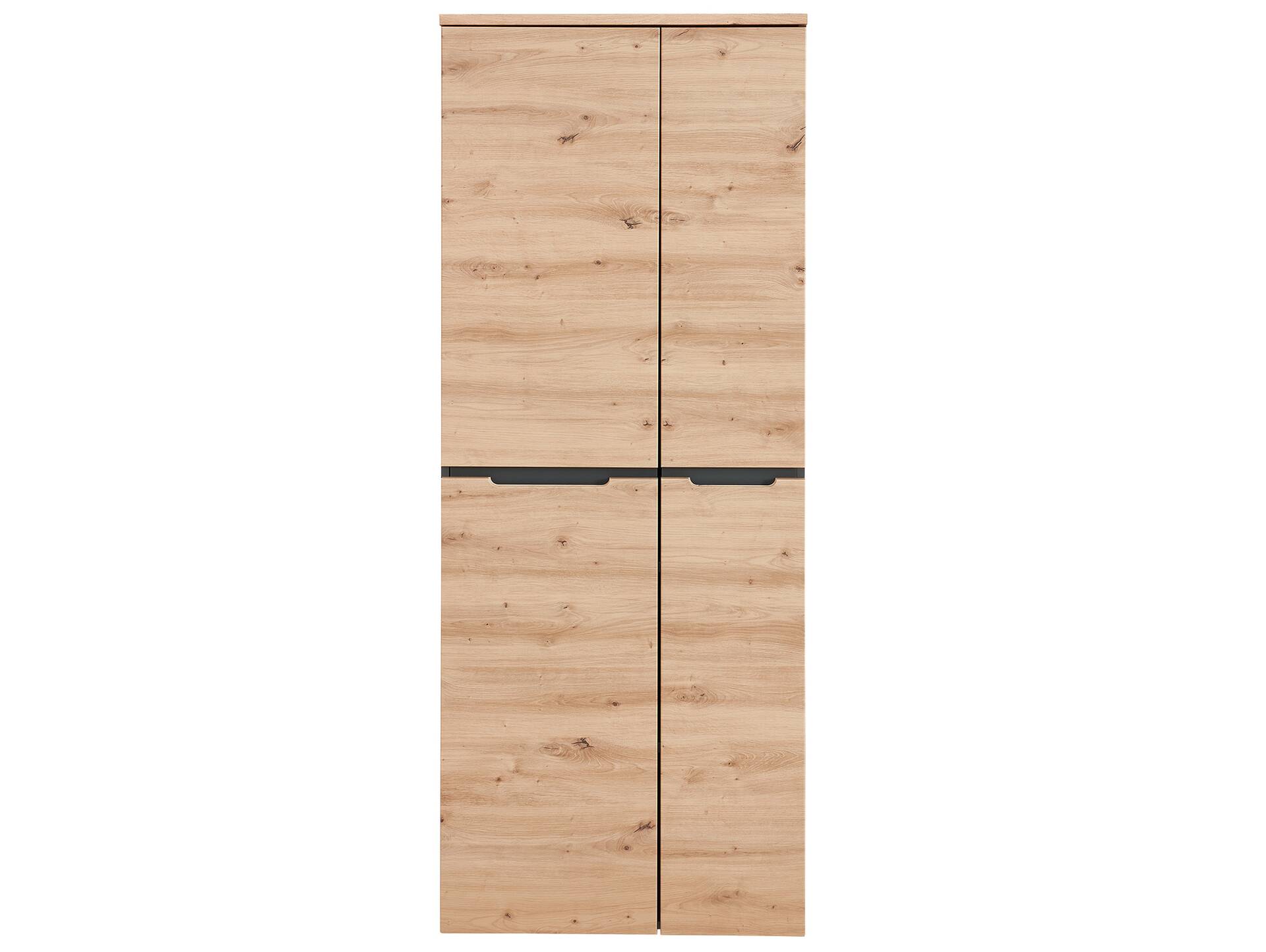 MAILAND Büroschrank I, Material Dekorspanplatte Artisan Eichefarbig / Graphit