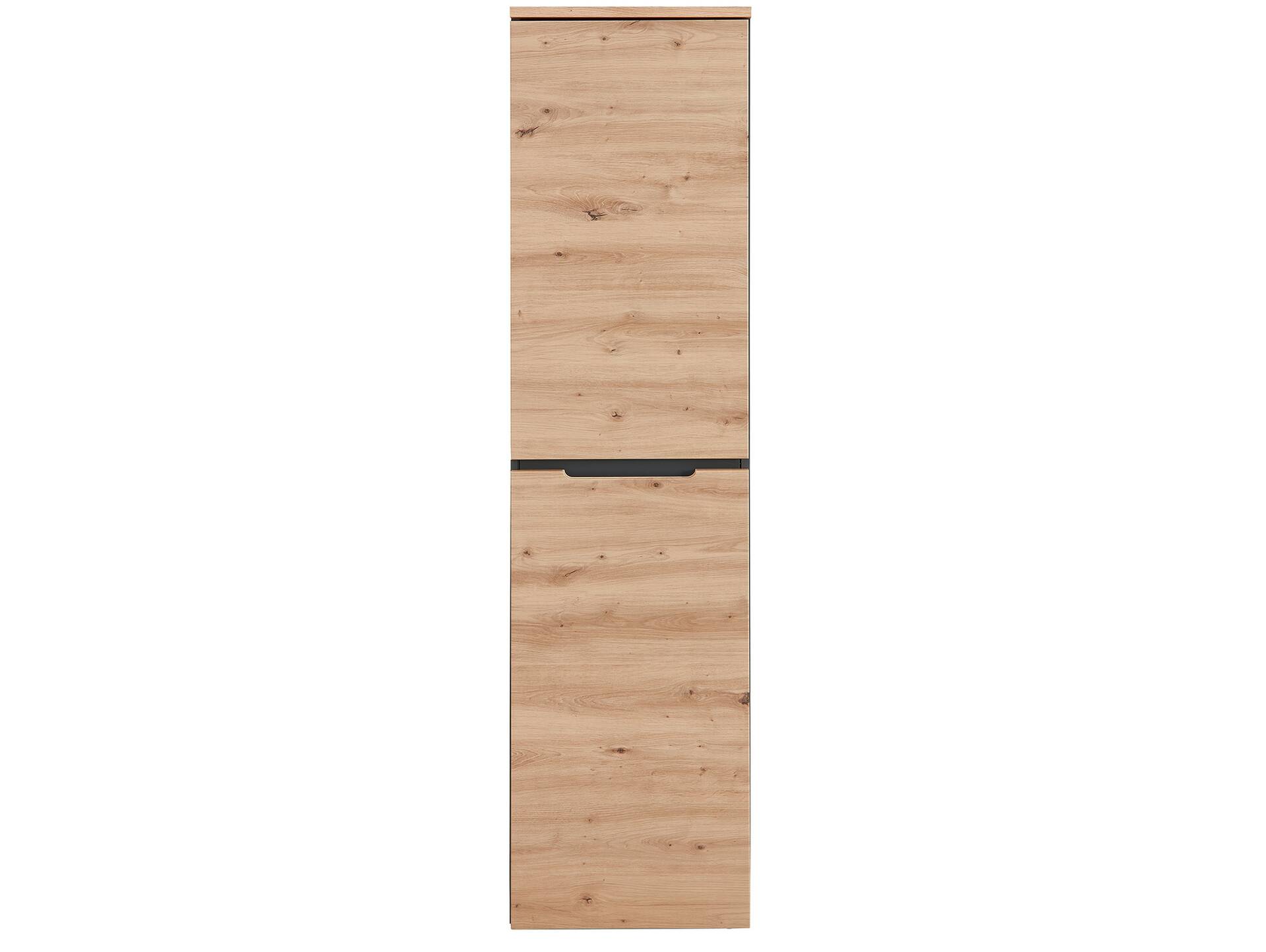 MAILAND Büroschrank III, Material Dekorspanplatte Artisan Eichefarbig / Graphit