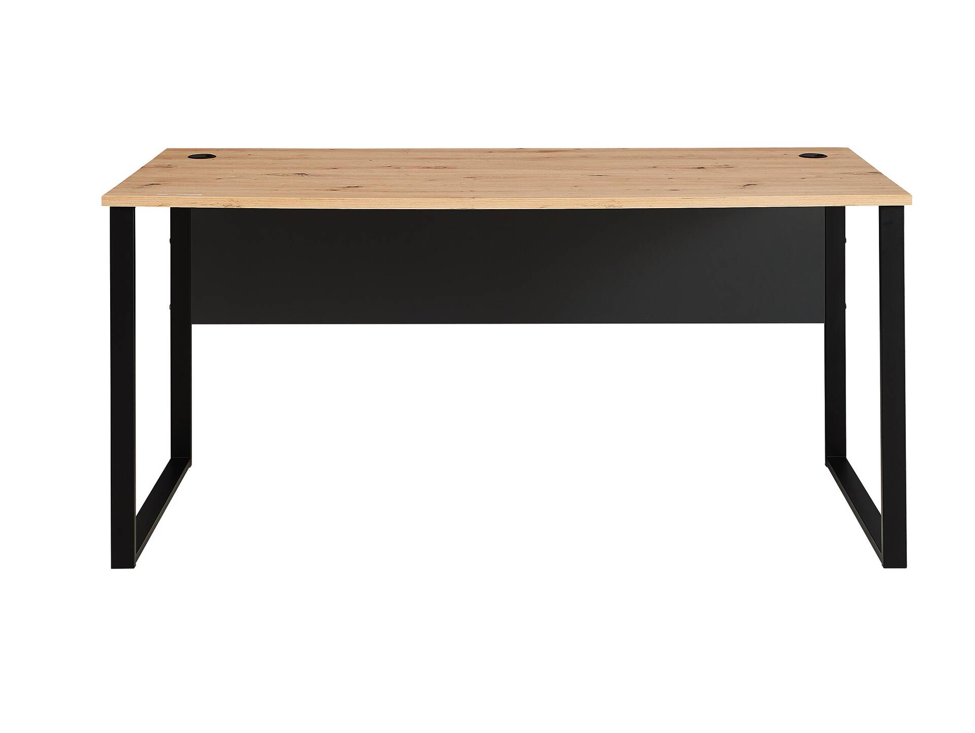 MAILAND Schreibtisch 170 cm breit, Material Dekorspanplatte Artisan Eichefarbig / Graphit