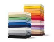 Schlafgut BASIC MAKO-Jersey Spannbetttuch/Spannbettlaken 180x200 bis 200x200 