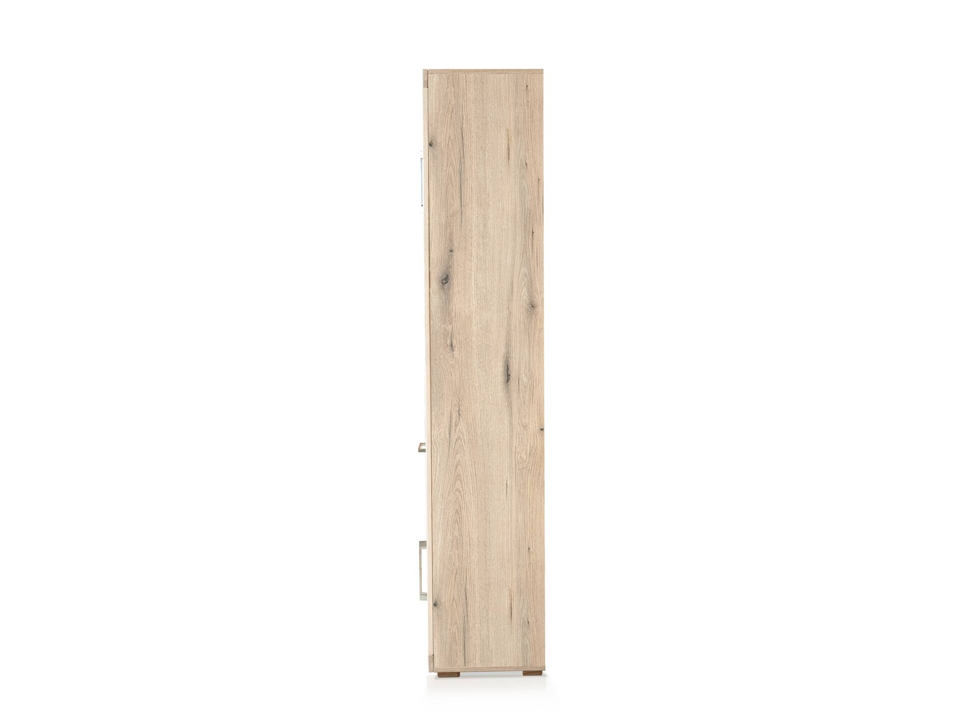 OZEANA Hochschrank I fürs Badezimmer, Material teilmassiv Eiche