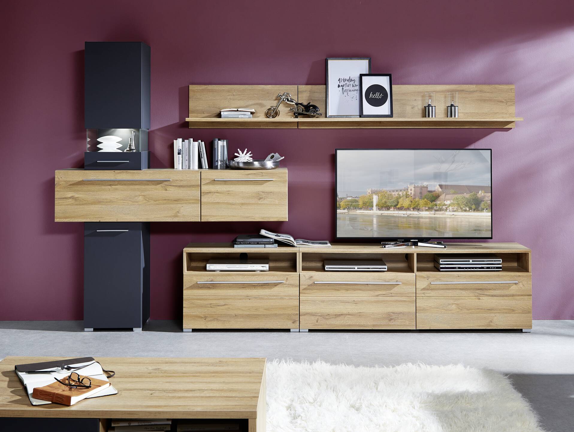 BALIA/Brigg Hängeelement Gran Oak Gold 