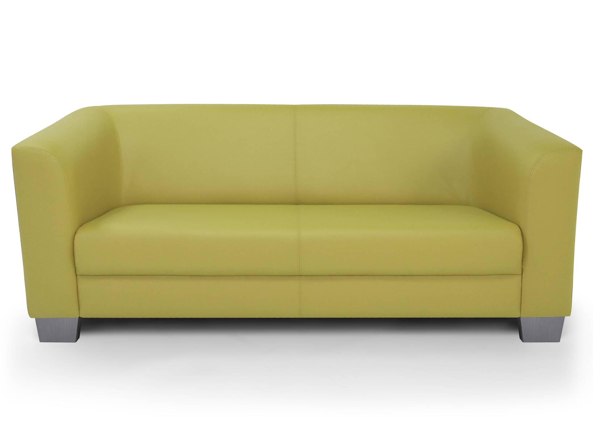 CHICAGO 3-Sitzer Sofa, Material Kunstleder grün