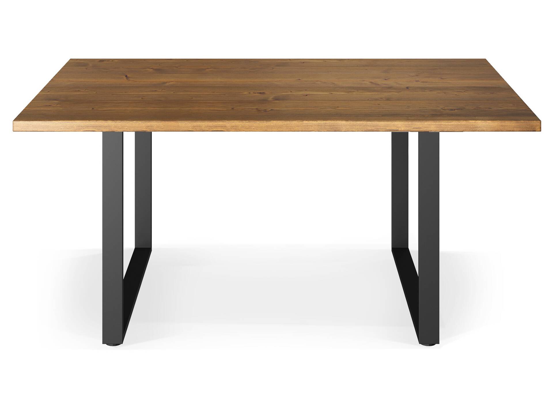 CURBY Massivholztisch, rustikale Altholzoptik, Fichte gebürstet 200 x 100 cm | vintage 