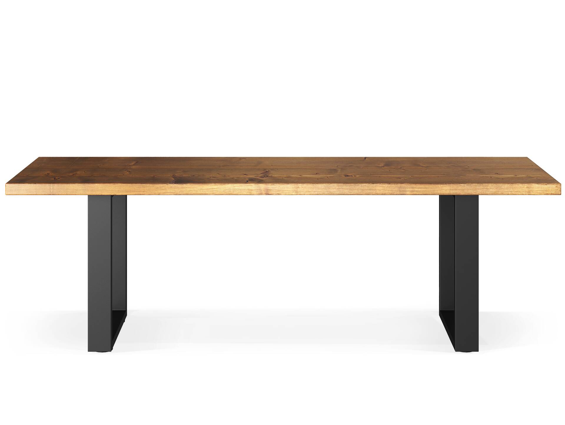 CURBY Sitzbank, rustikale Altholzoptik, Material Massivholz, Fichte gebürstet 200 cm | vintage | ohne Rückenlehne | ohne Sitzkissen