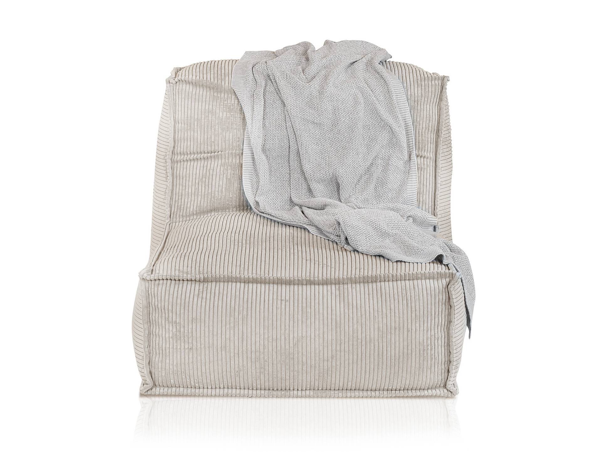 COZY Sitzsack, Material Cord Creme