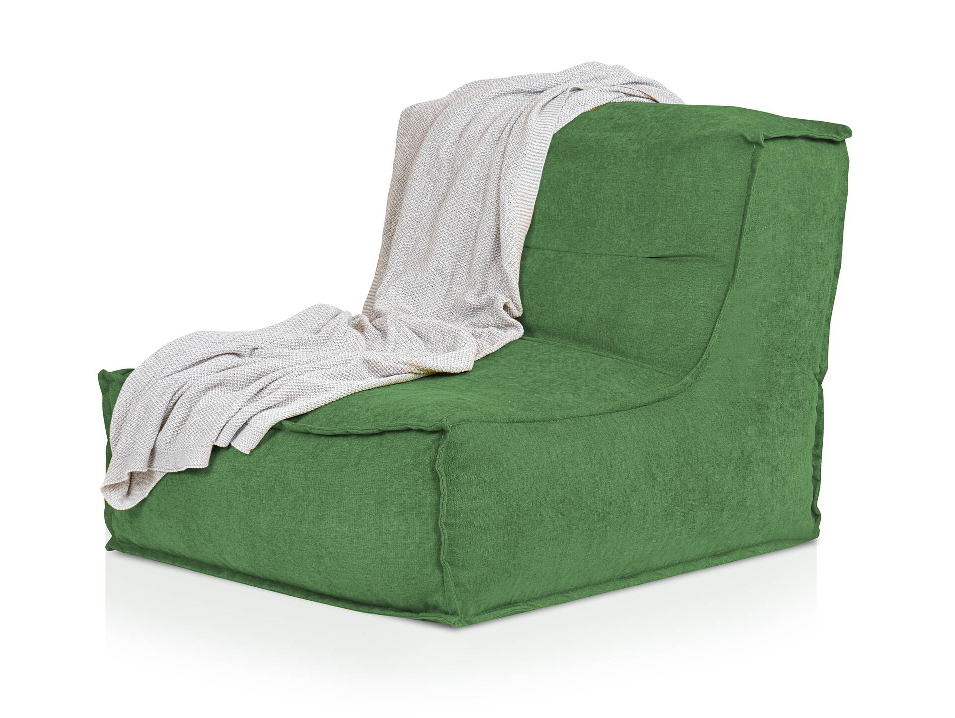 COZY Sitzsack, Material Stoffbezug Grün