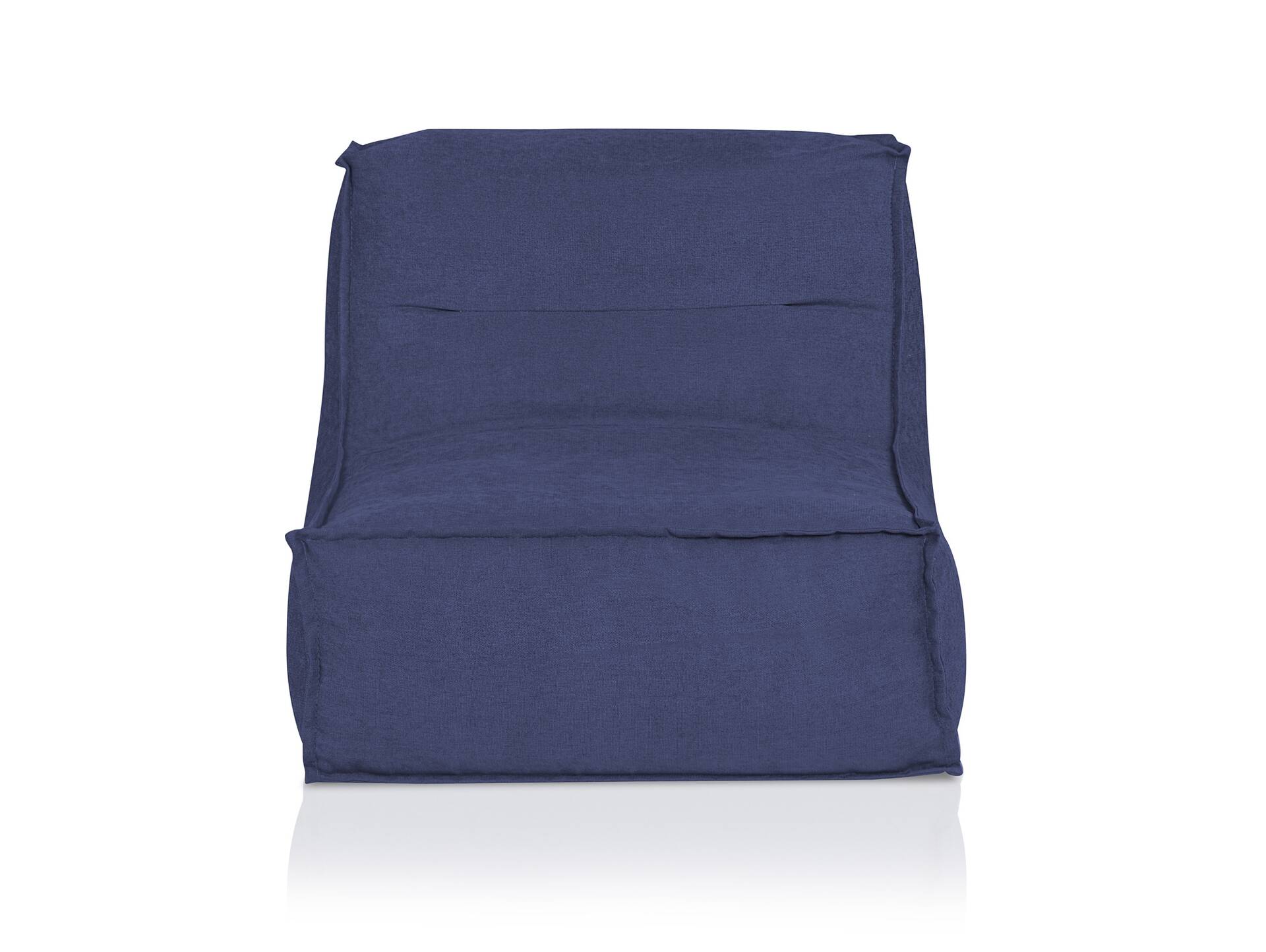 COZY Sitzsack, Material Stoffbezug Dunkelblau