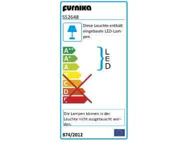 LED Beleuchtung 2 Punkt warmweiss Glaskante 