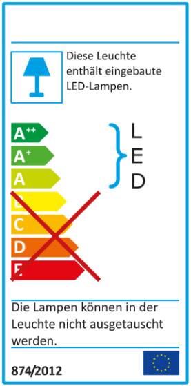 FEODORA Highboard / Stauraumelement inkl. LED-Beleuchtung 