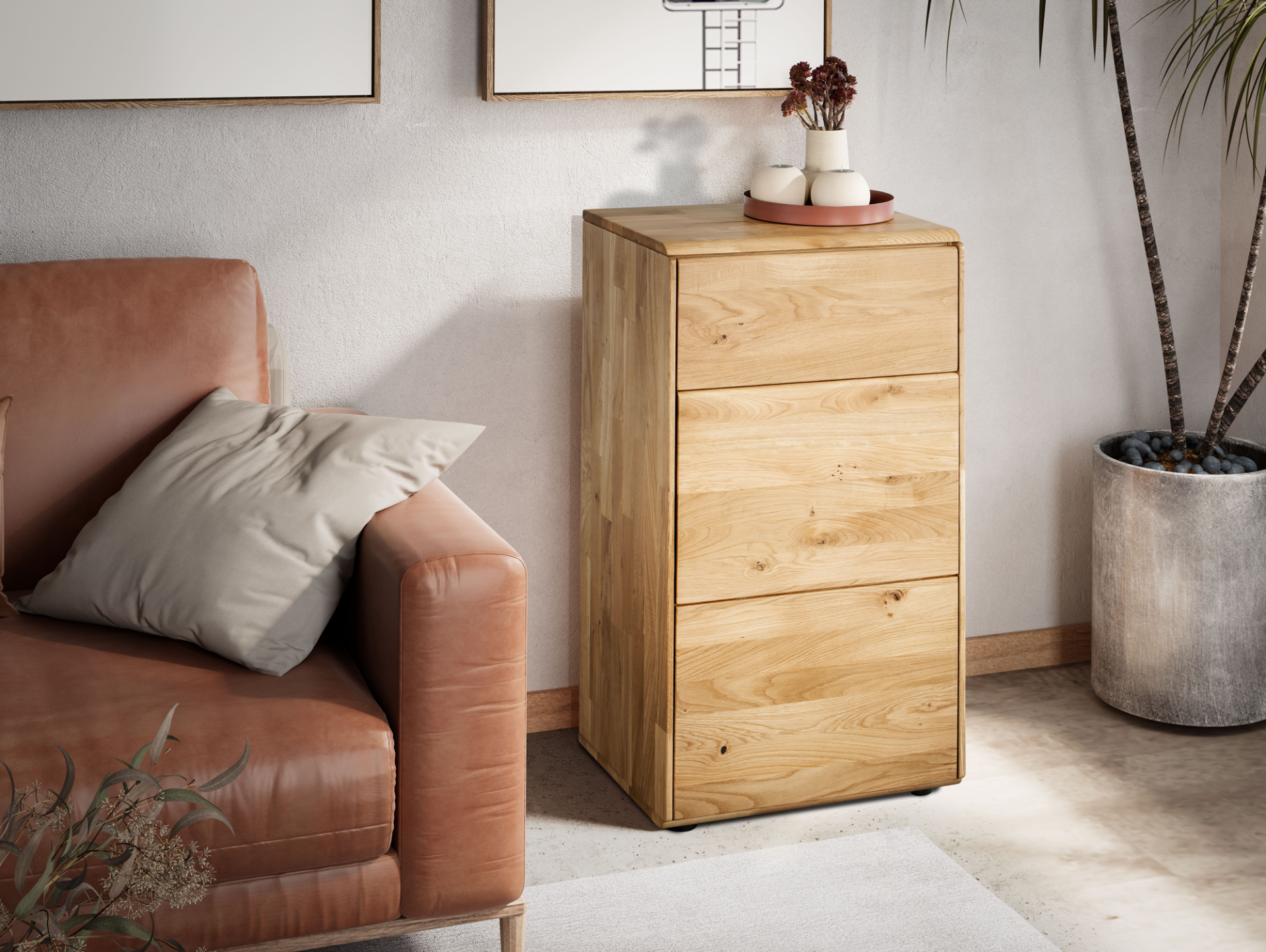 KIMON Kommode I, Material Massivholz 