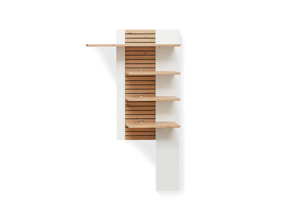 FABINA Wandpaneel, Material Spanplatte, Artisan Eiche Nachbildung/weiss 