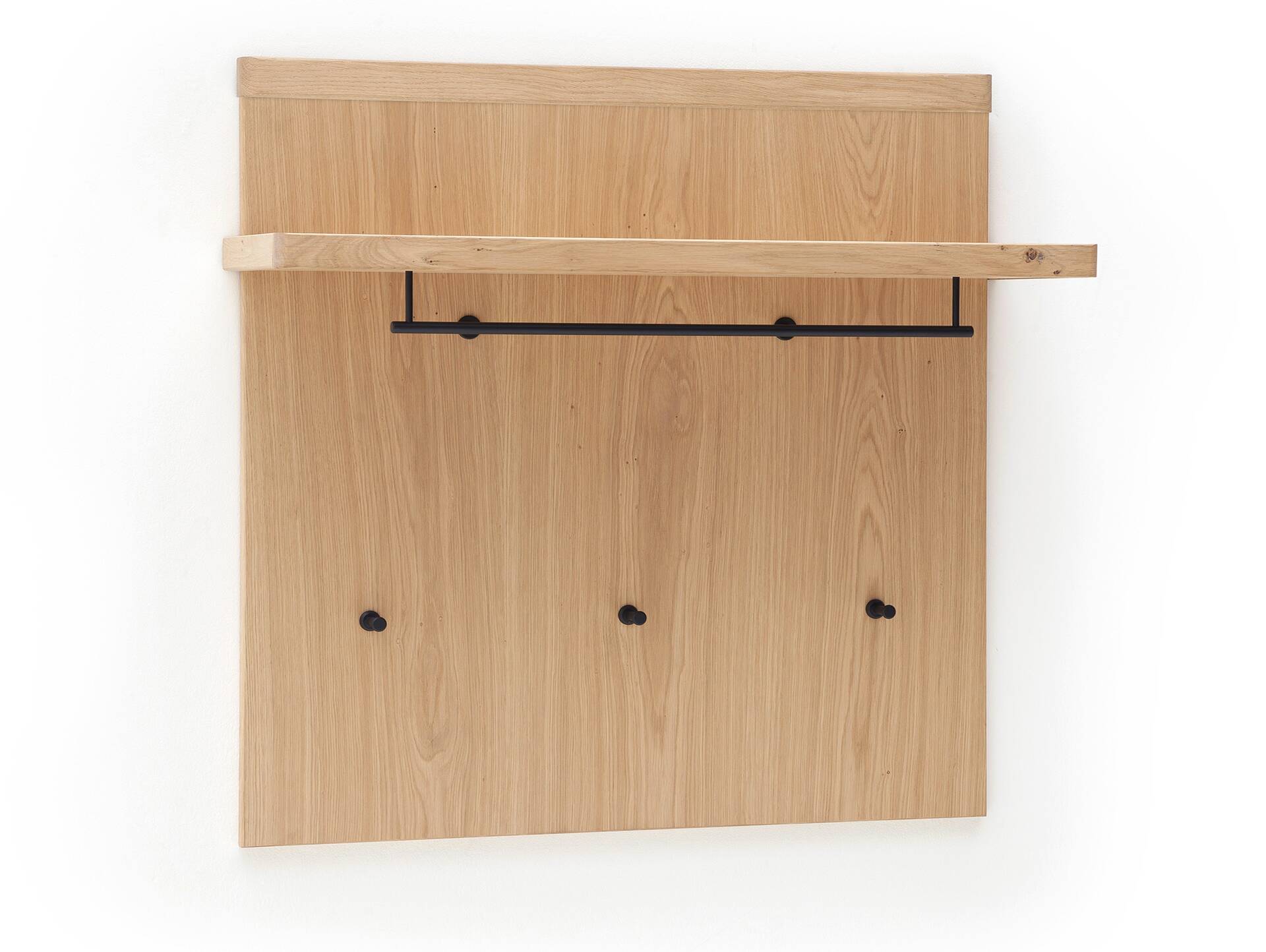 BRINSTONE Garderobenpaneel I, Material Spanplatte, Eiche Bianco furniert 