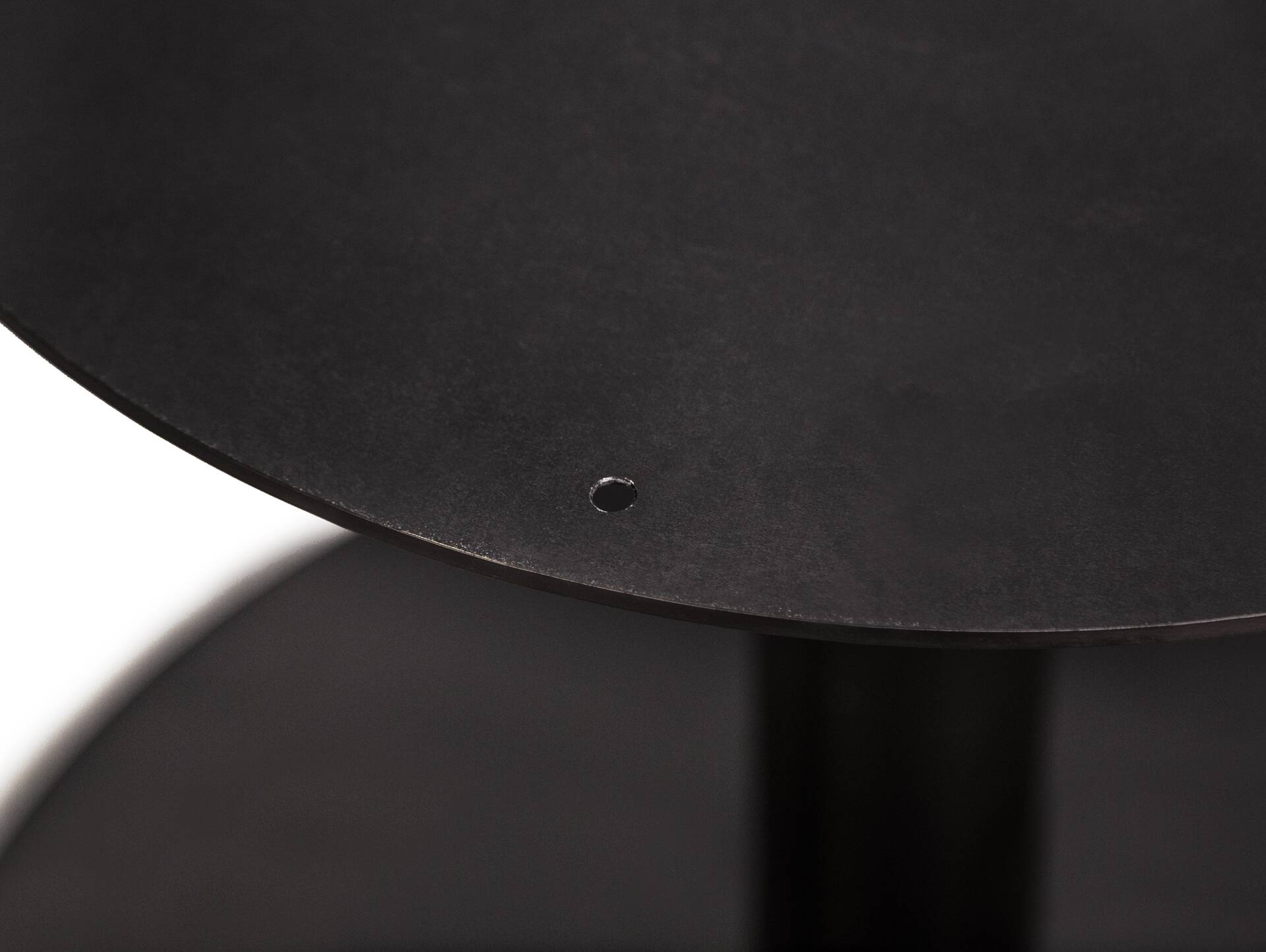 Tischgestell für GASTRO Esstisch rund, Material Stahl, schwarz 50 cm