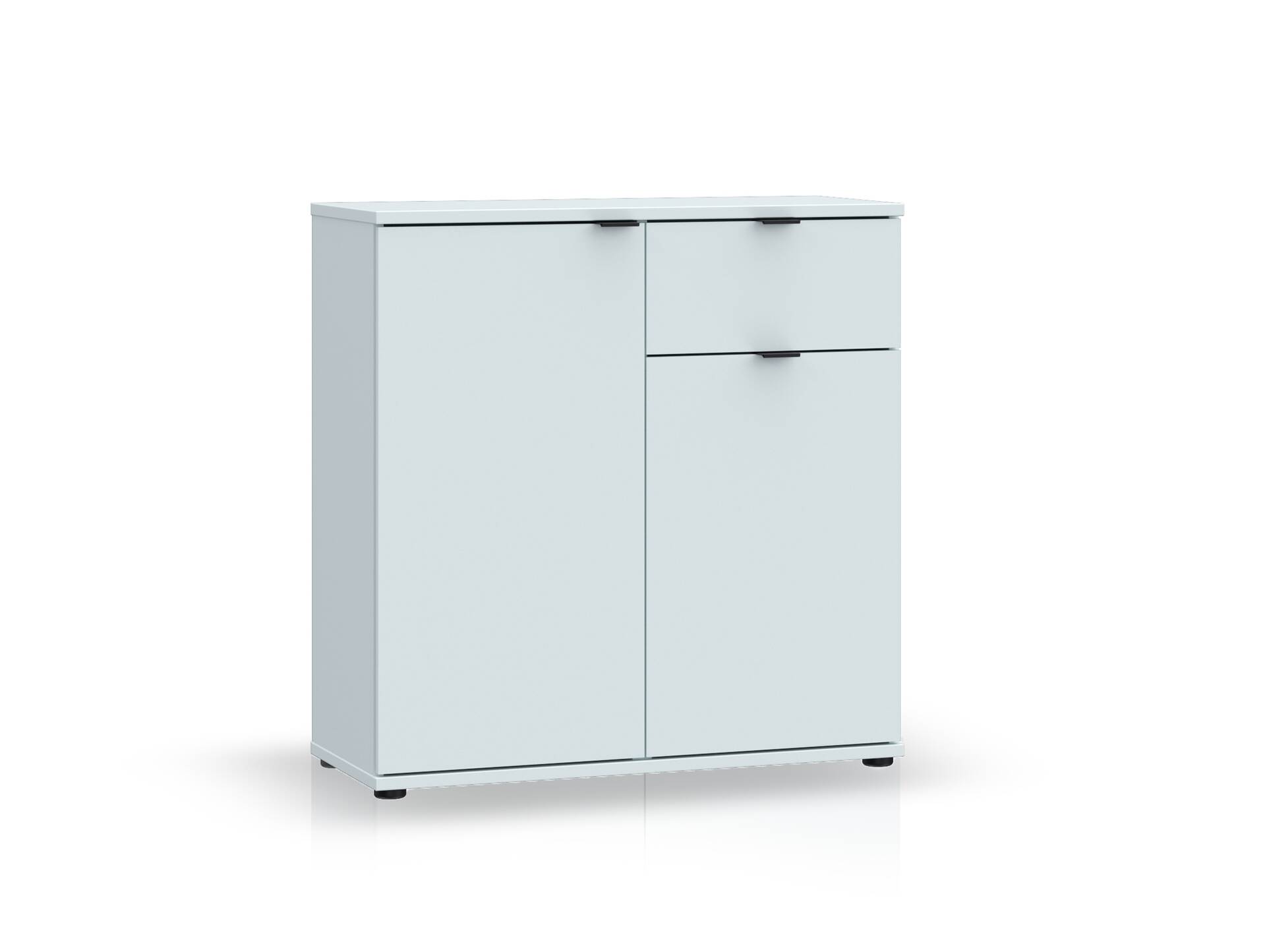 GINNY Kommode II, Material Spanplatte Hellgrau