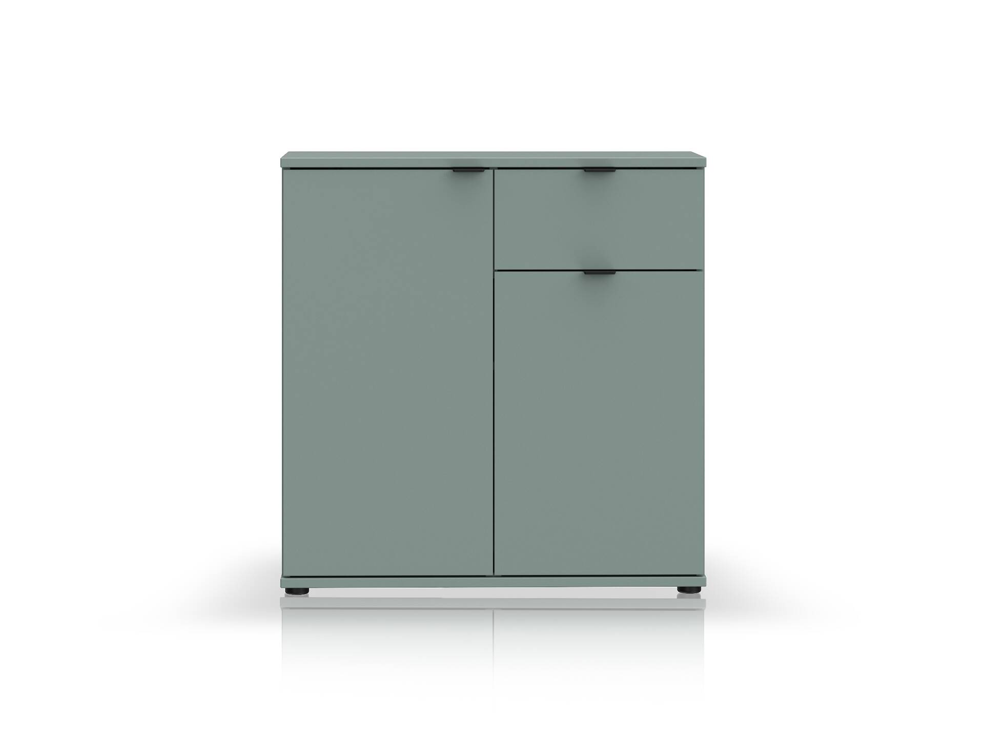 GINNY Kommode II, Material Spanplatte Salbei