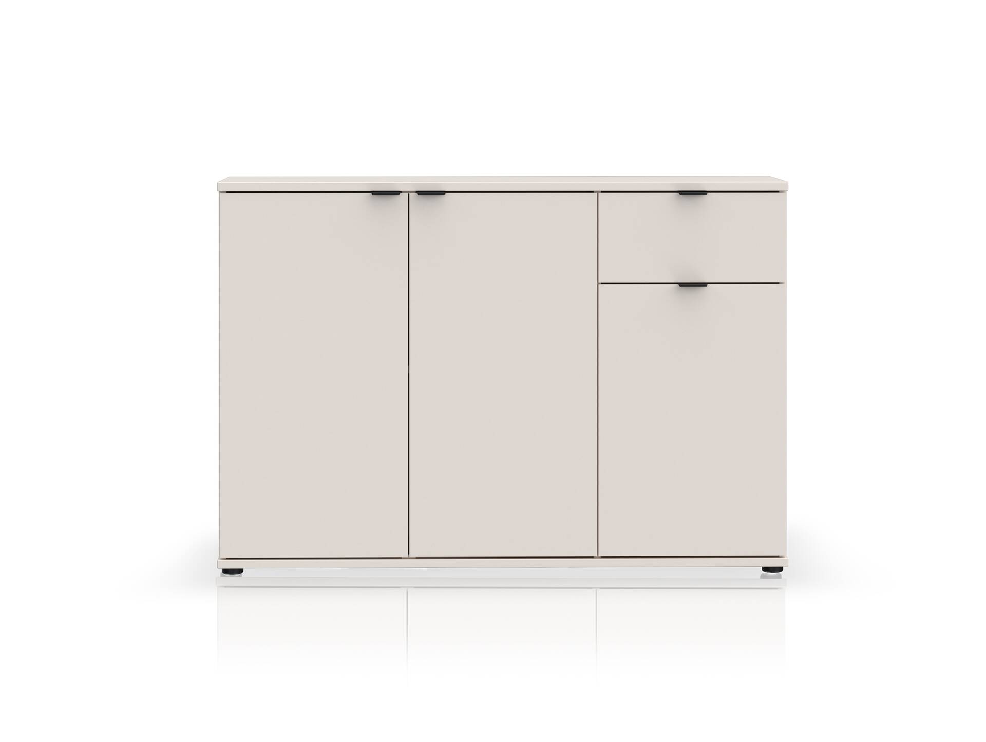 GINNY Kommode III, Material Spanplatte Sand