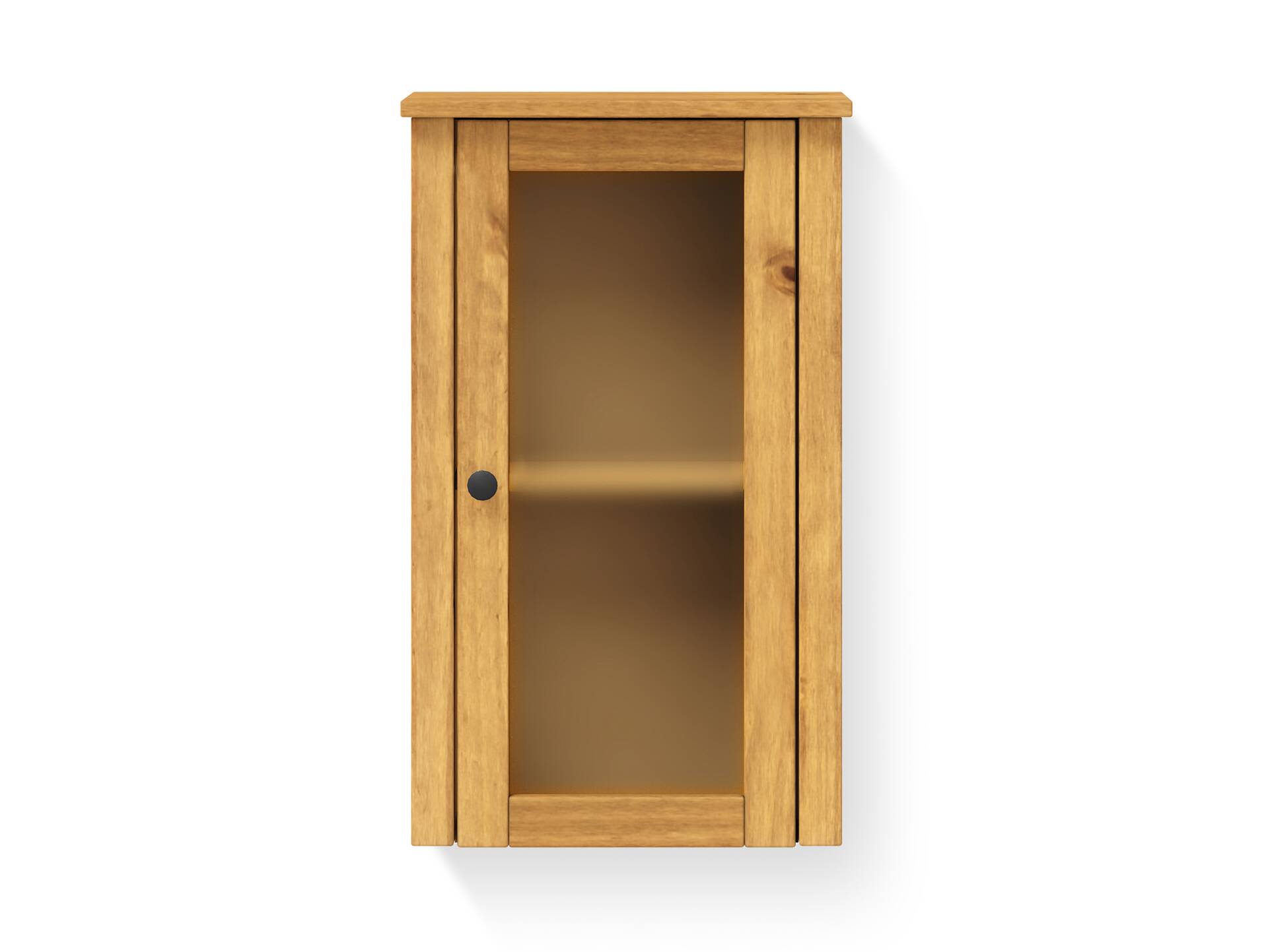 PARIS Badezimmer Hängeschrank, Material Massivholz Kiefer gewachst
