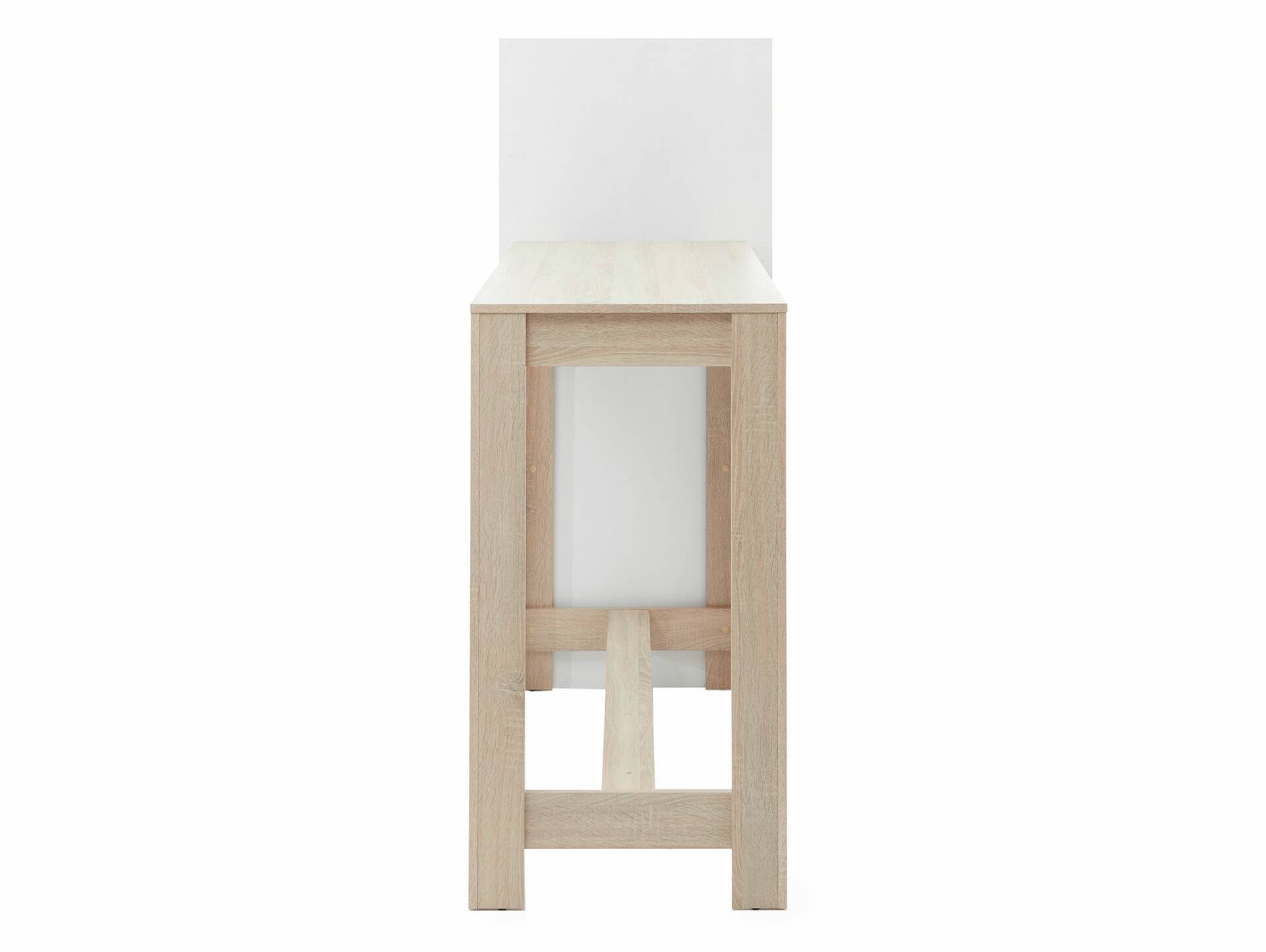 HEMLOCK Bartisch 120x58 cm, Material Dekorspanplatte,  Eiche sonomafarbig 