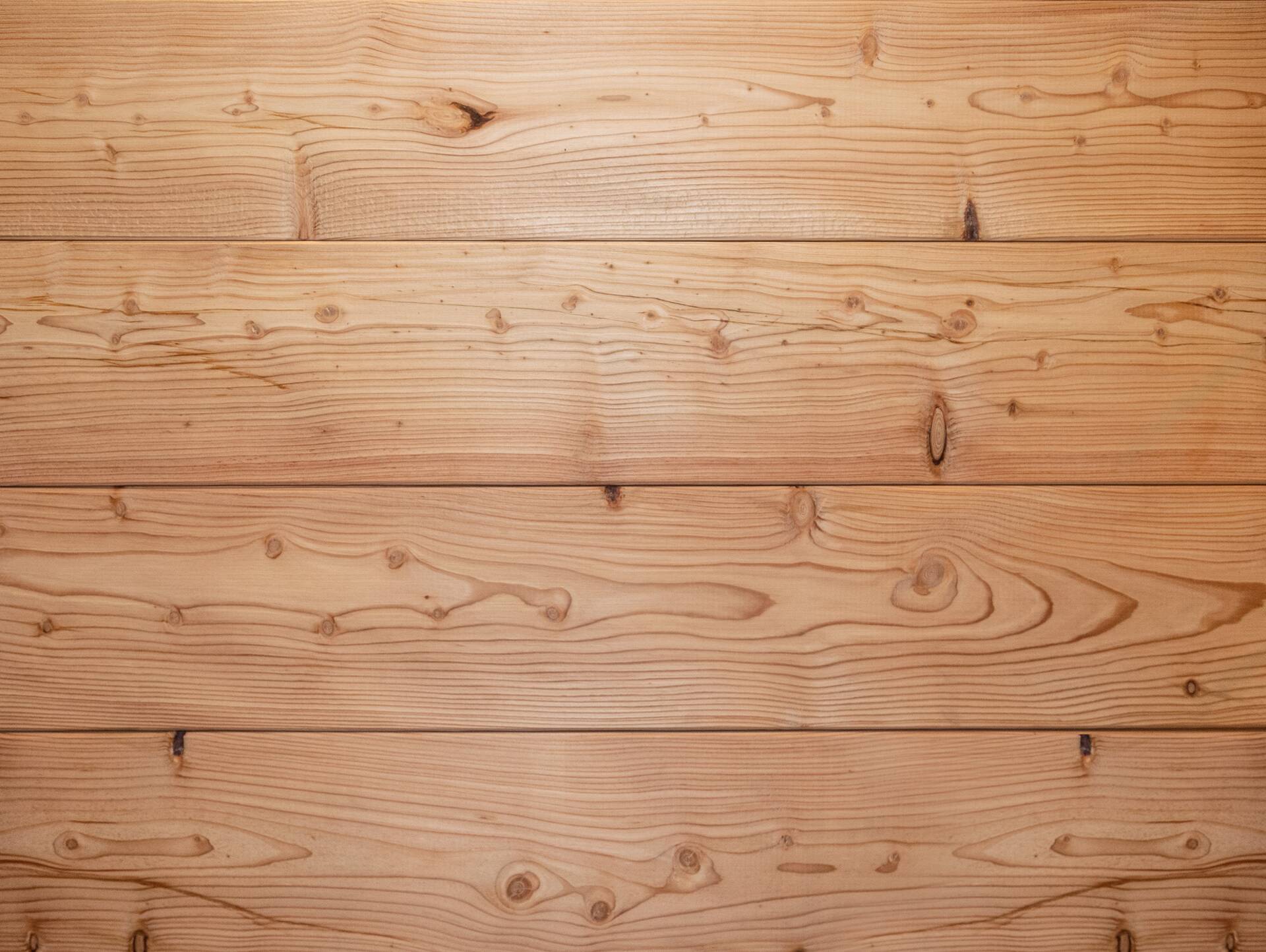 Nut- und Federbretter, Lärche gebürstet, Material Massivholz, verschiedene Längen erhältlich 24 mm | 1 Meter | 1 m²