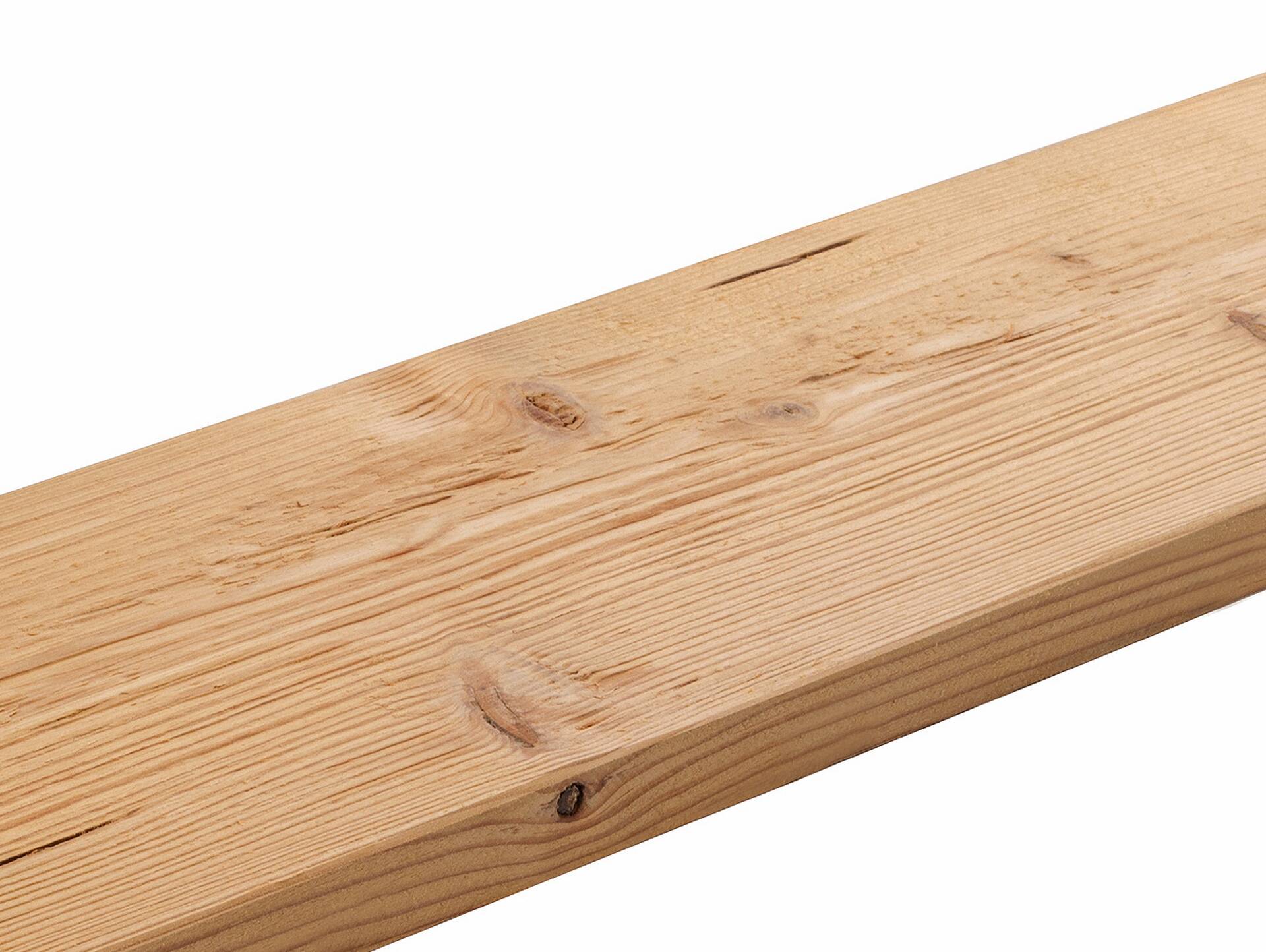 Nut- und Federbretter, THERMO-Fichte natur gebürstet, Material Massivholz, verschiedene Längen erhältlich 19 mm | 1 Meter | 1 m²