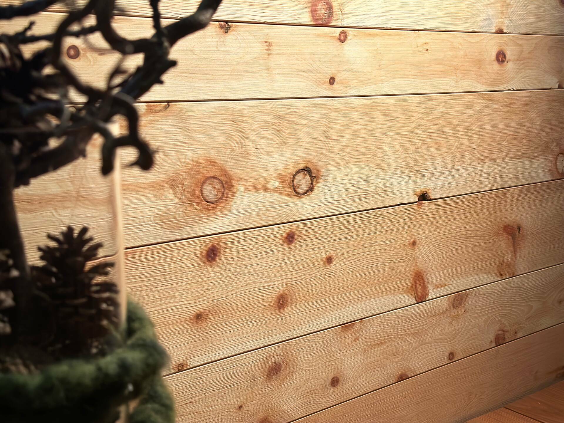 Nut- und Federbretter, Zirbe natur gebürstet, Material Massivholz 0.5 Meter | 8 cm