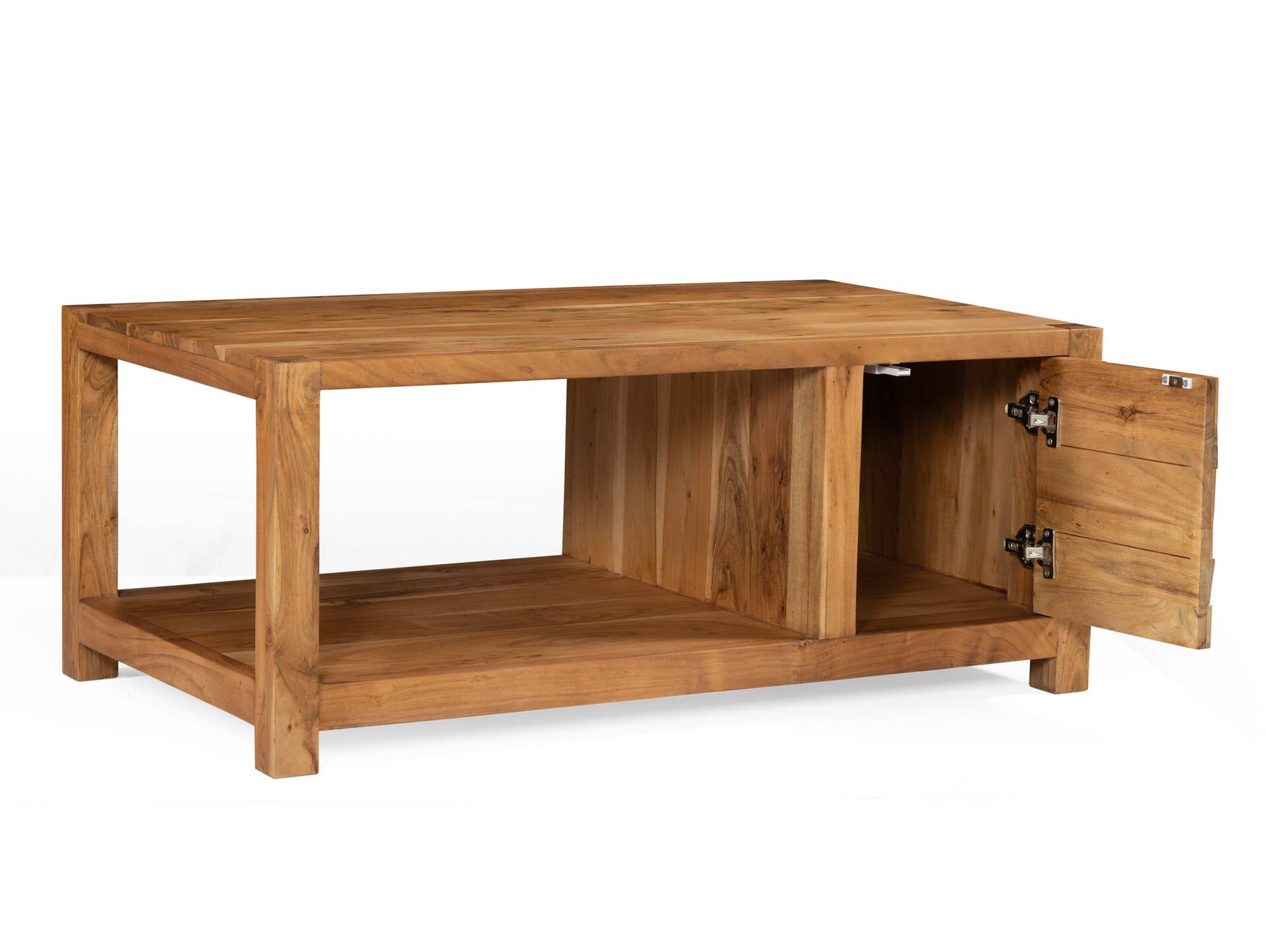 KAIRO Couchtisch, Material Massivholz, Akazie massiv honigfarbig 