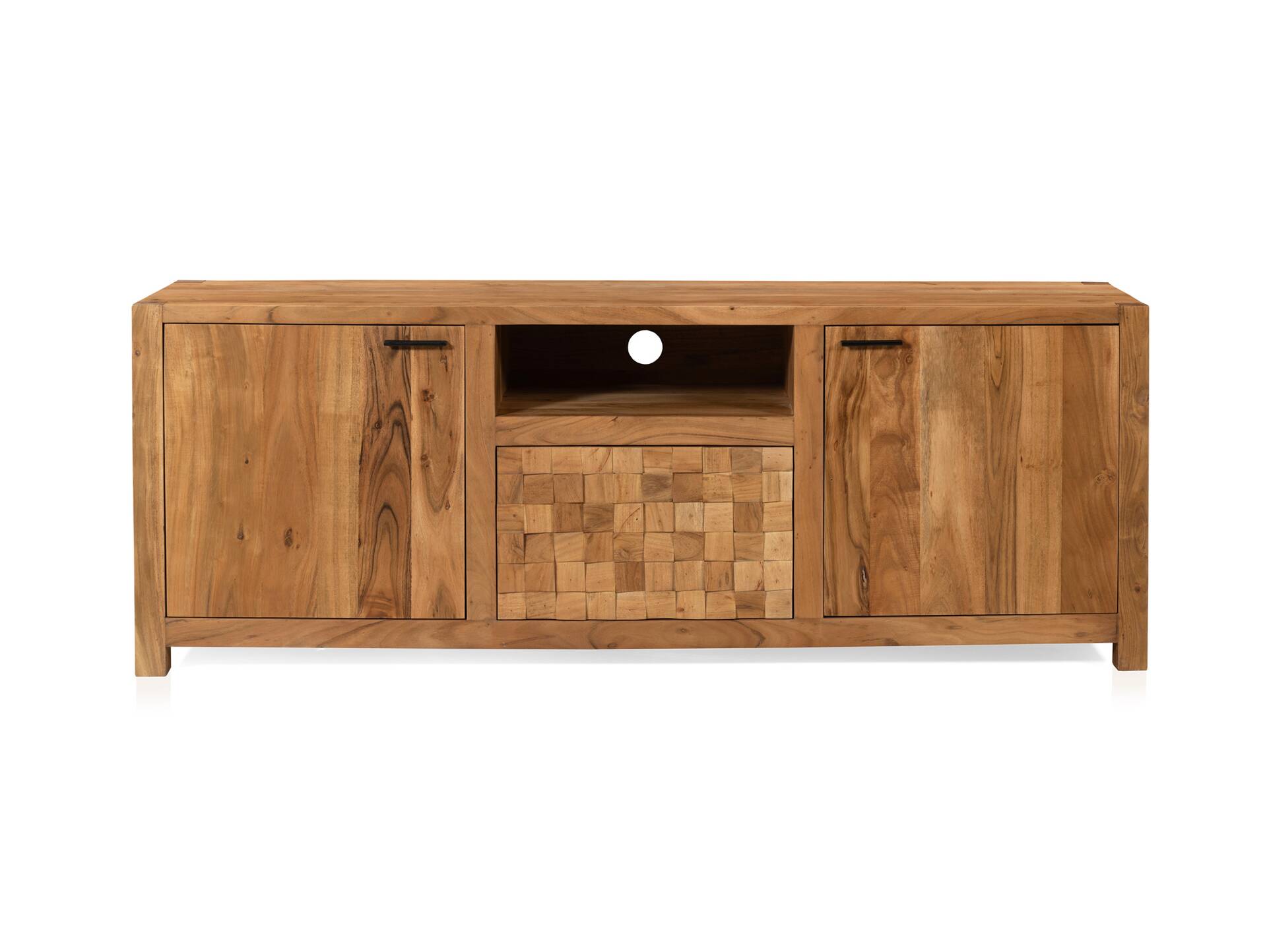 KAIRO Lowboard, Material Massivholz, Akazie massiv honigfarben 