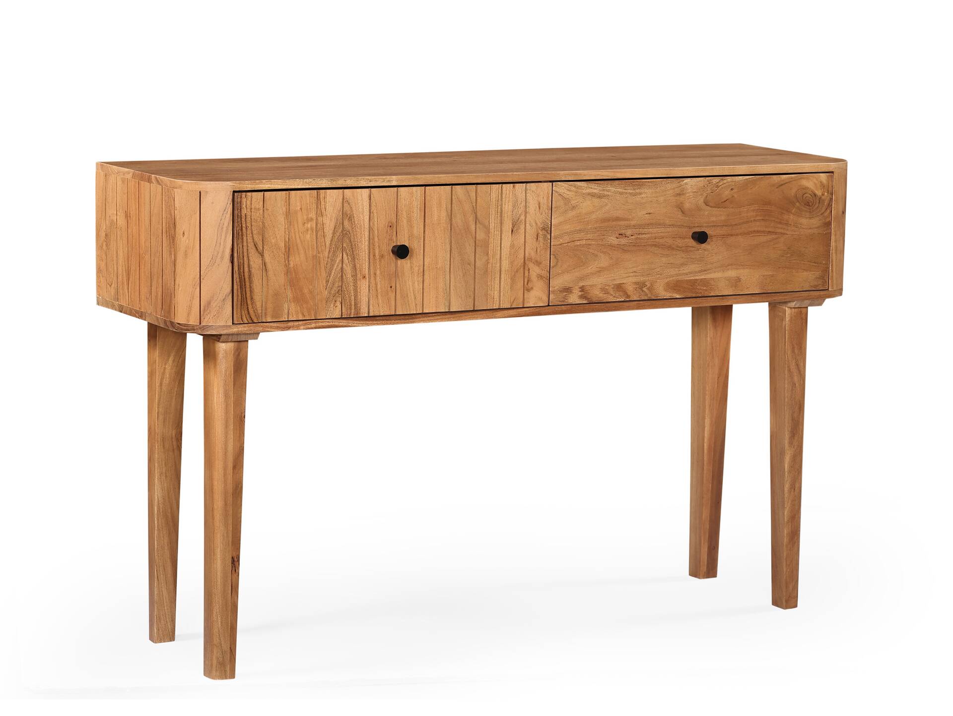 LINARO Sekretär, Material Massivholz, Akazie massiv honigfarben 
