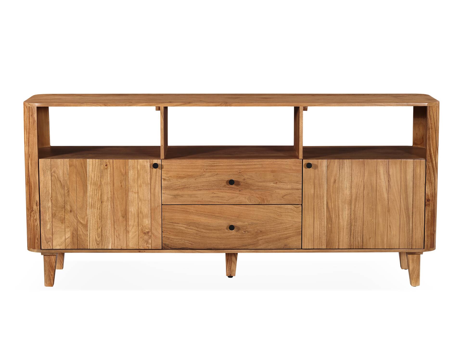 LINARO Raumteiler, Material Massivholz, Akazie massiv honigfarben 