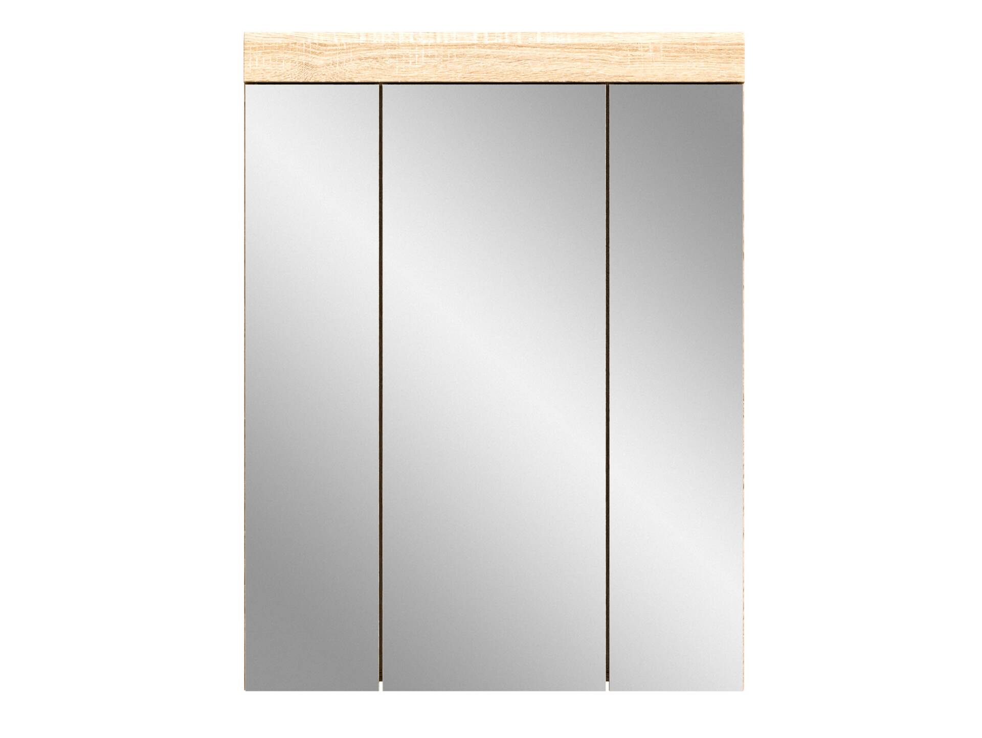 LUCERA Spiegelschrank, Material Dekorspanplatte, Sonoma Eiche Nachbildung 