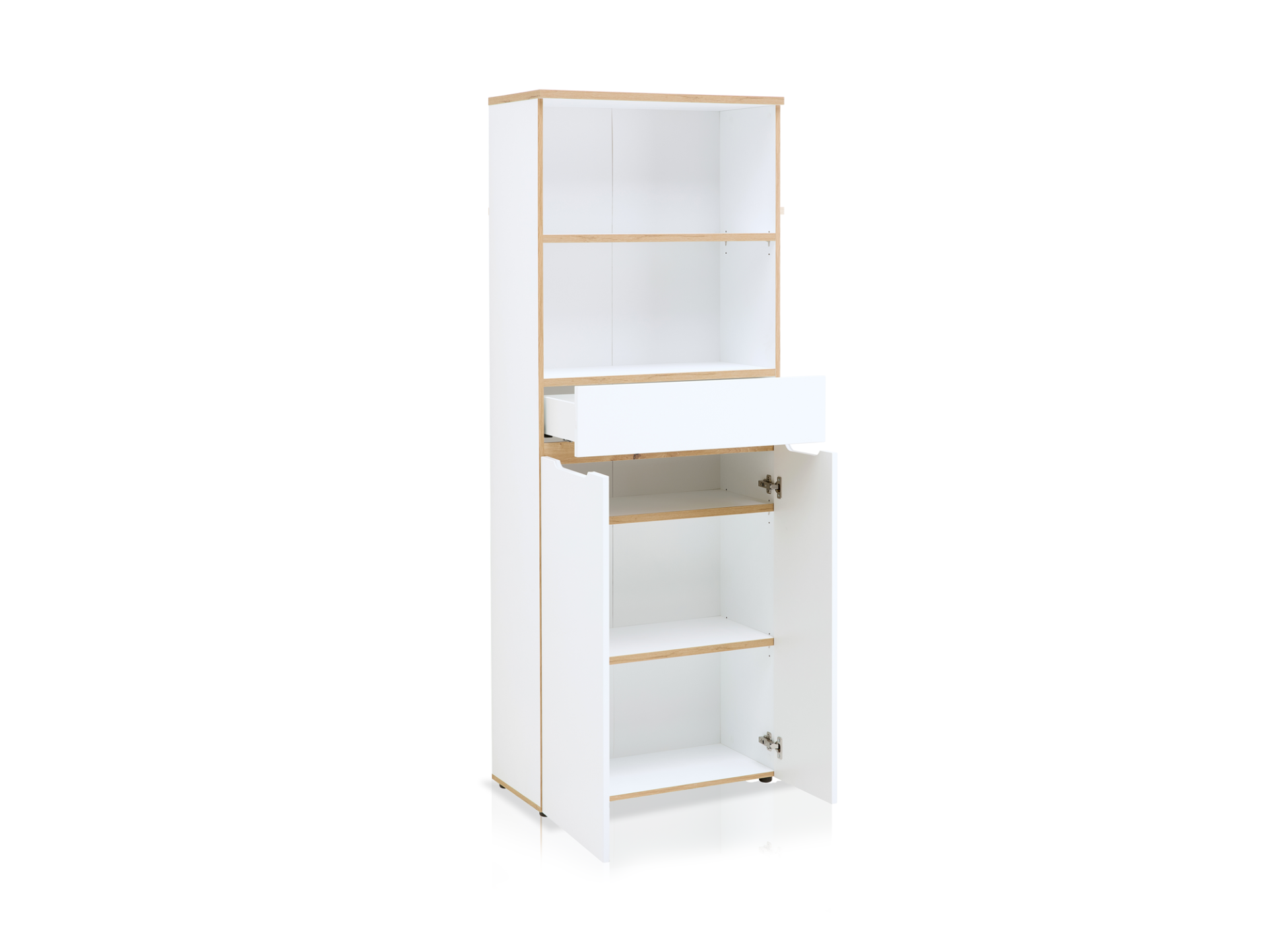 MAILAND Büroschrank II, Material Dekorspanplatte Weiss