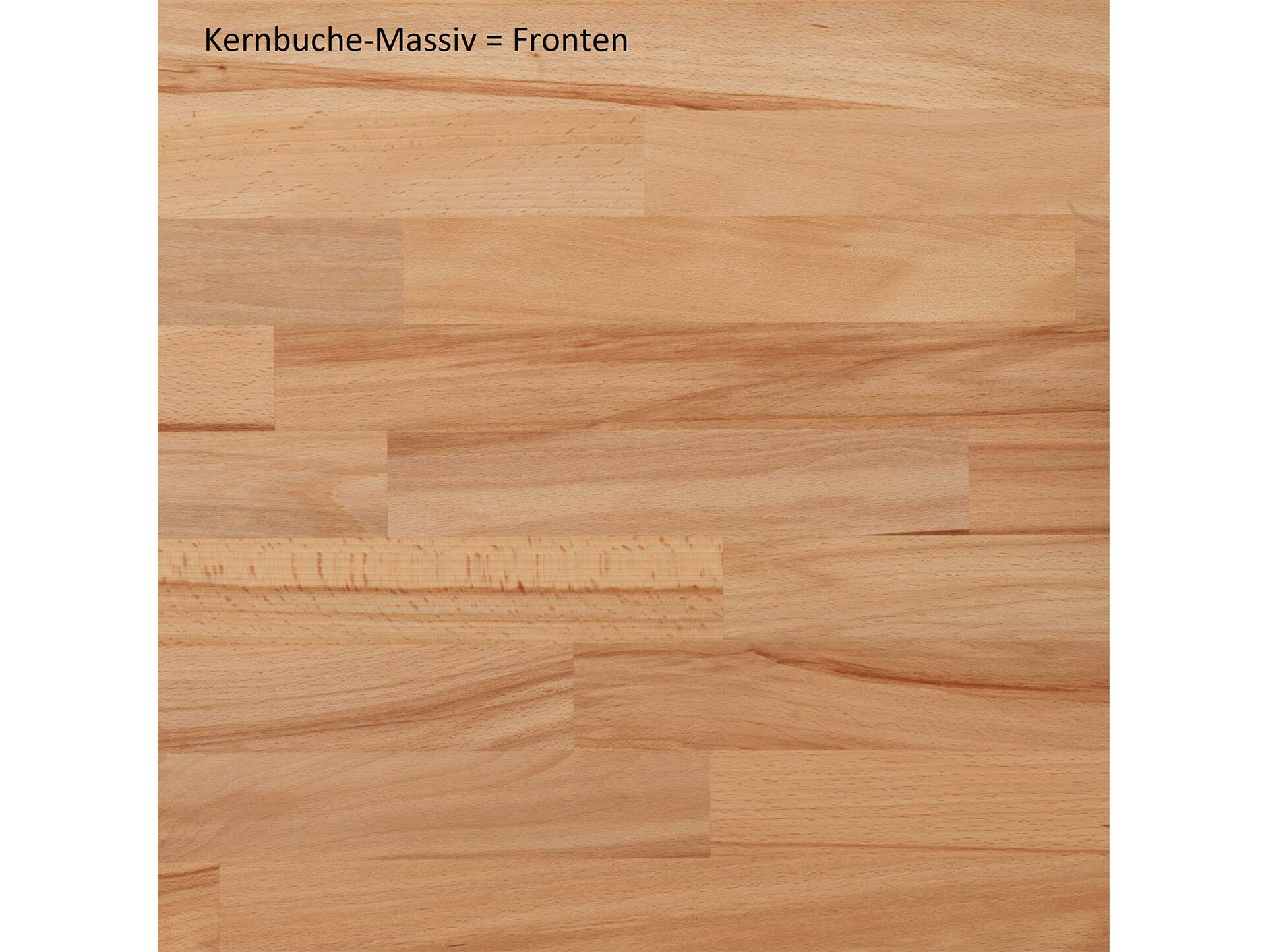 OFFICE FOUR Aktenschrank klein, Material Teilmassiv Kernbuche teilmassiv