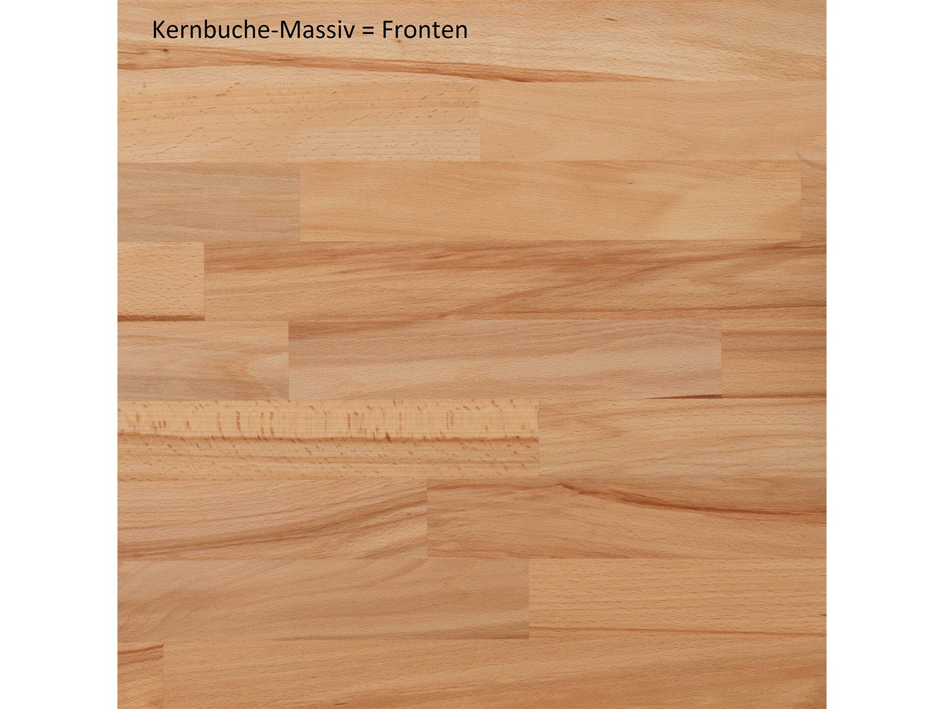 OFFICE FOUR Aktenschrank klein, Material Teilmassiv Kernbuche teilmassiv