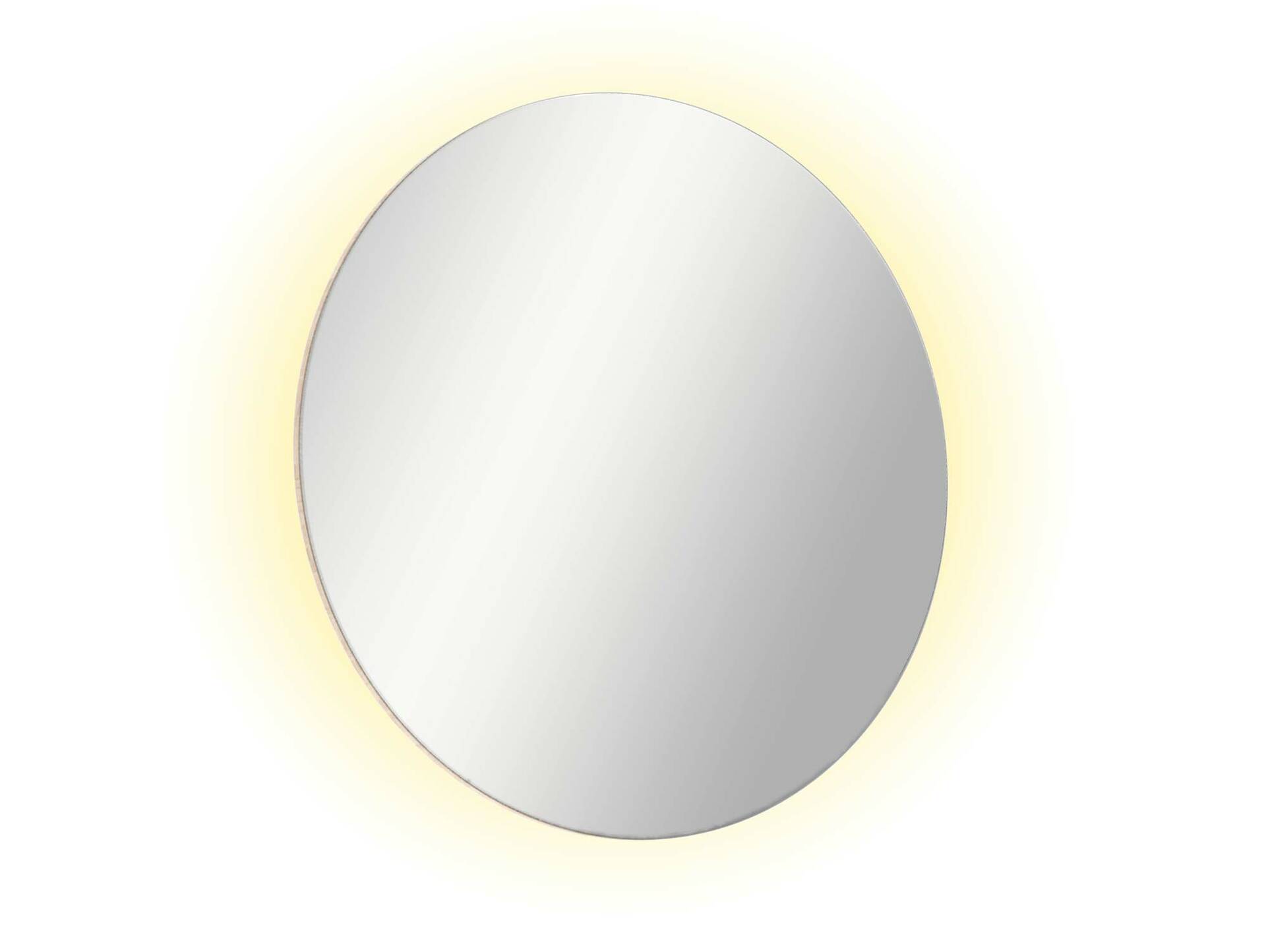 PELMO Spiegel, Material Spiegelglas, inkl. Beleuchtung 80 cm 