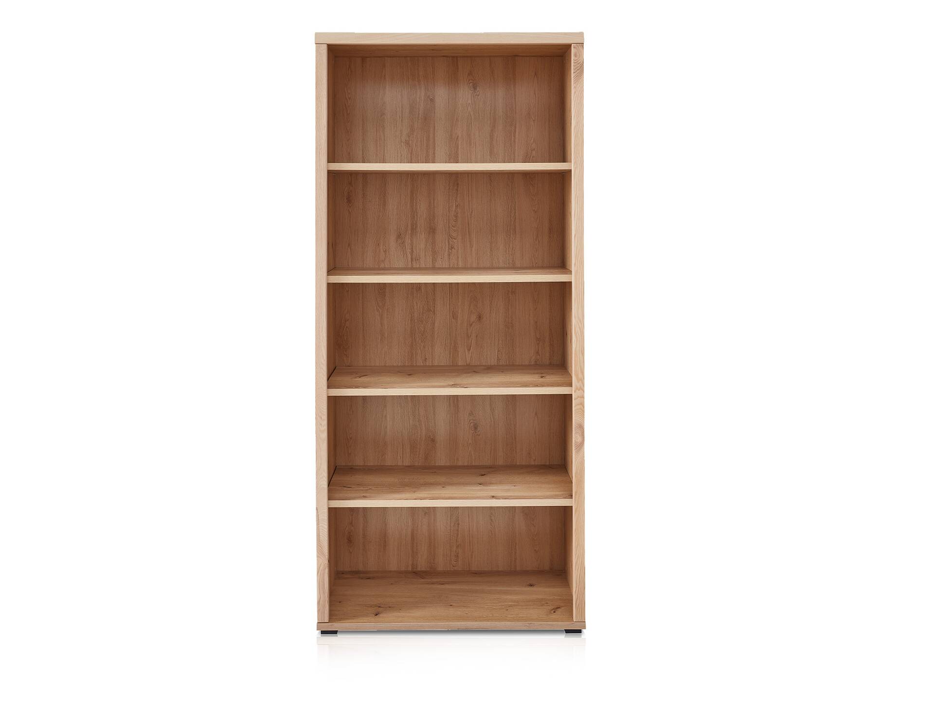 SAN MARINO Büroregal I, Material Spanplatte, Artisan eichefarbig 
