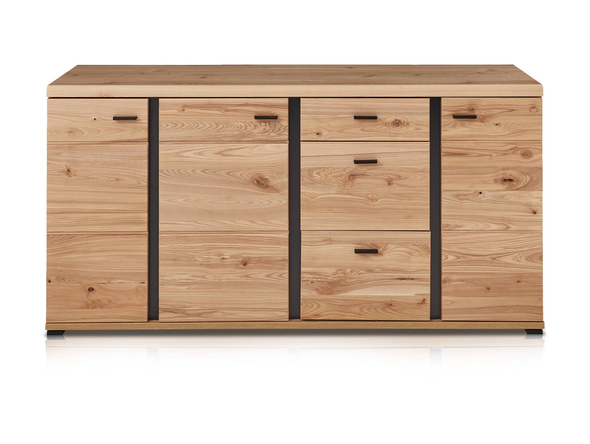 SAN MARINO Sideboard II, Material Teilmassiv, Altesche gebürstet / Artisan eichefarbig 