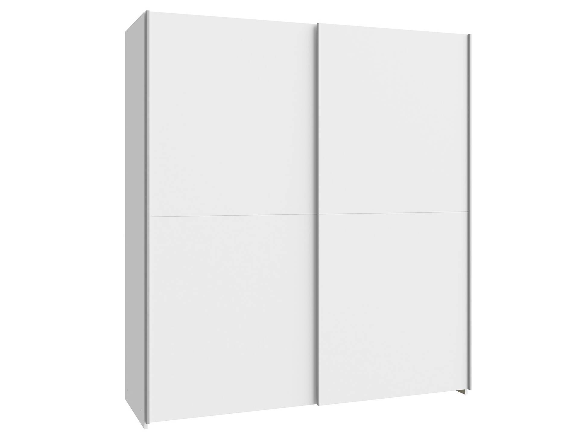 SAVINO Kleiderschrank, Material Dekorspanplatte 170 cm | weiss