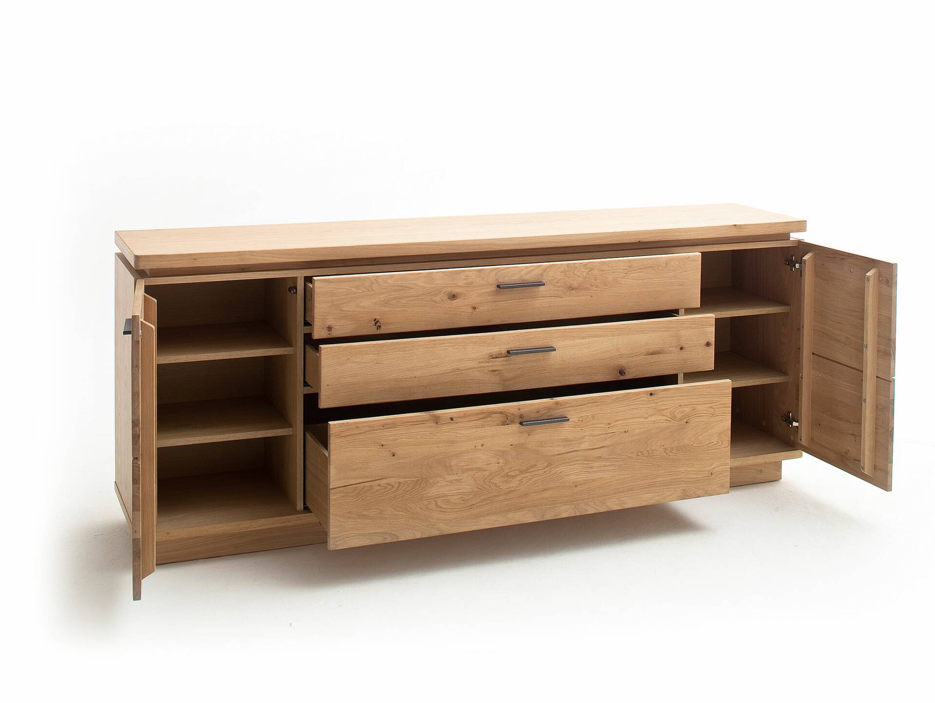 BRINSTONE Sideboard II, Balkeneiche teilmassiv 