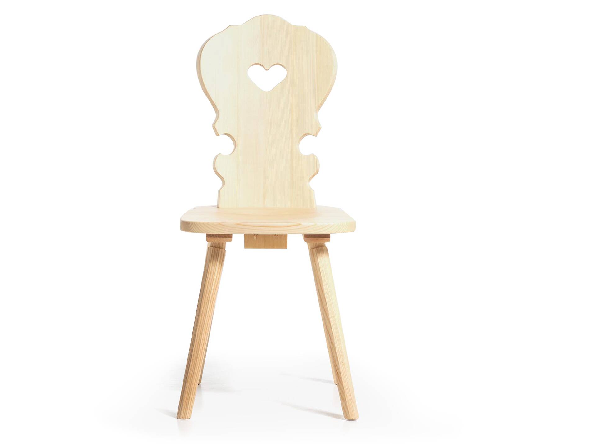 VALERIO Stuhl, Material Massivholz, Fichte lackiert Fichte natur