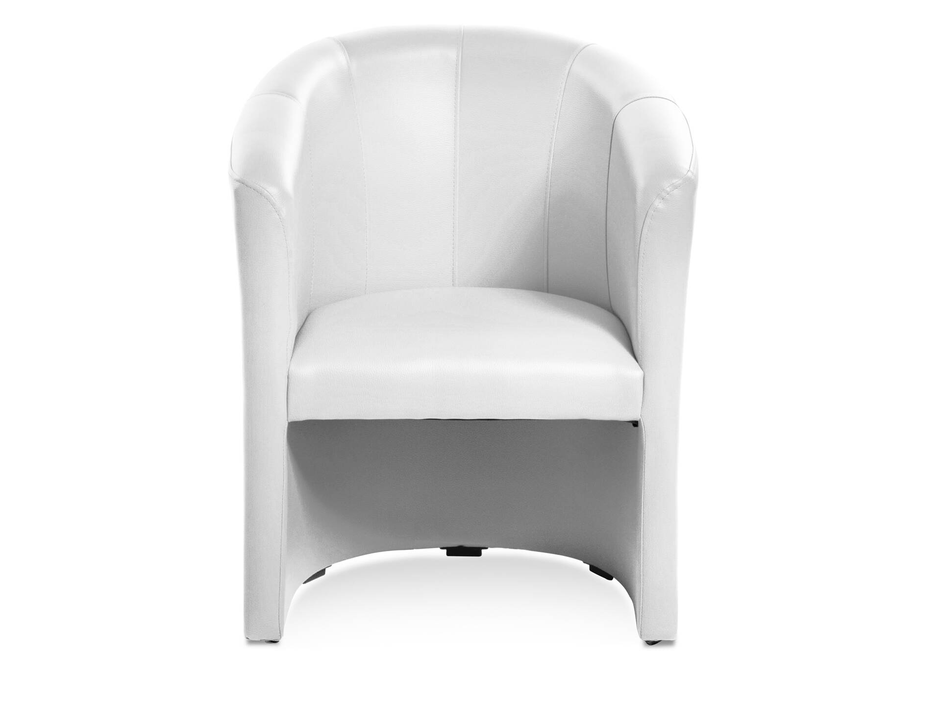 ABIZA Cocktailsessel, Material Kunstleder weiss