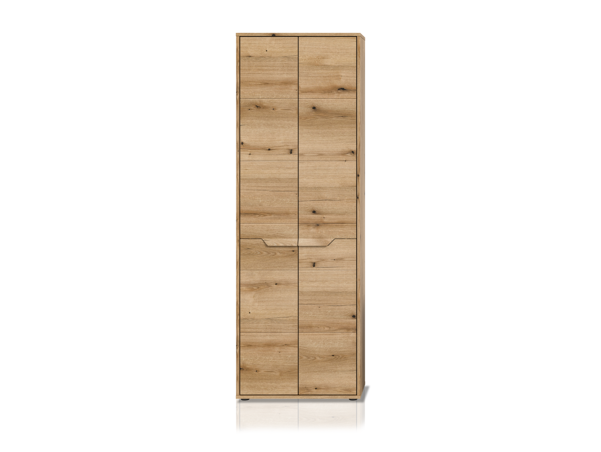 ZANTO Hochschrank, Material Dekorspanplatte, Evoka Oak Nachbildung 